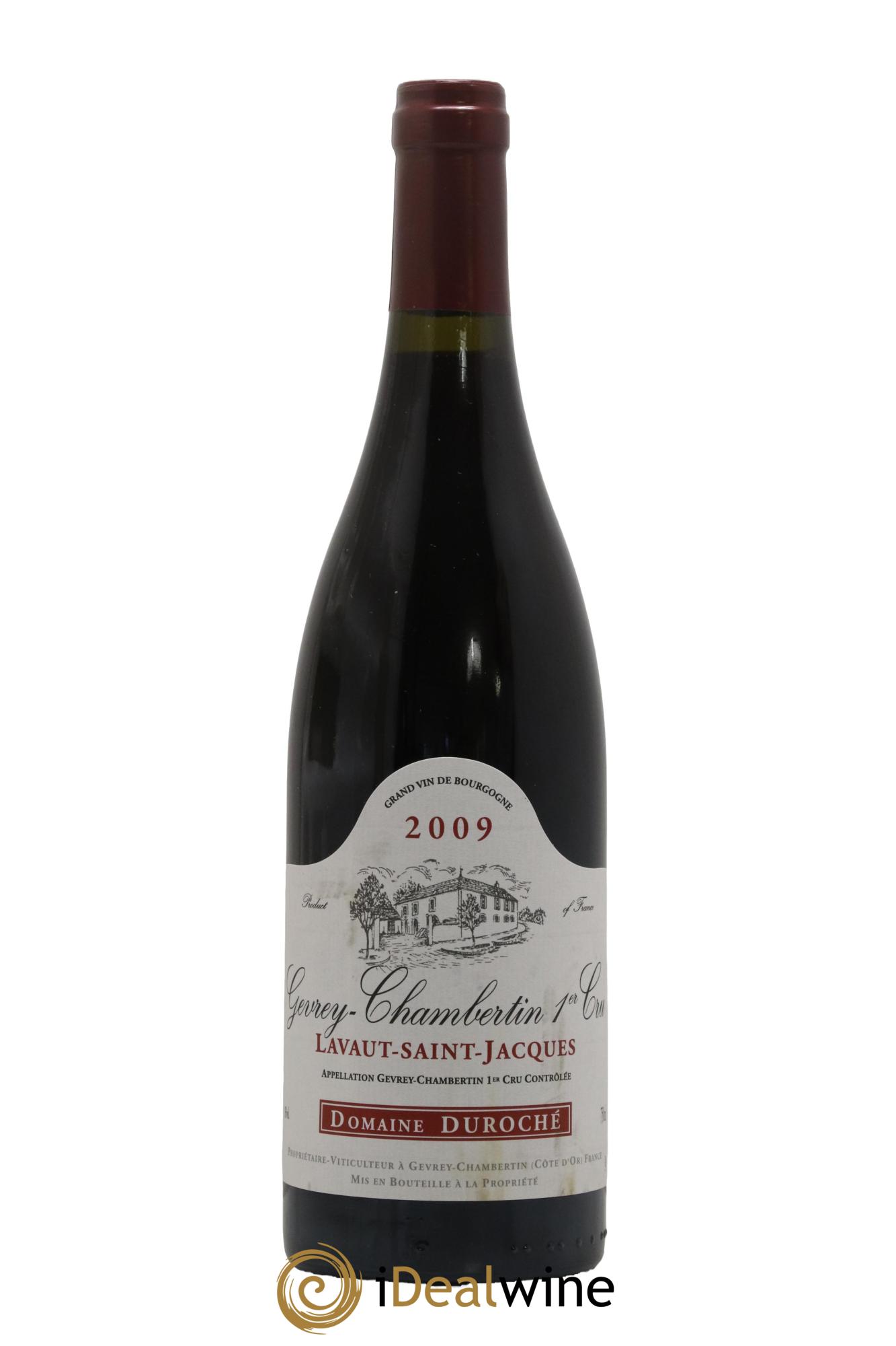 Gevrey-Chambertin 1er Cru Lavaux Saint Jacques Duroché (Domaine) 2009 - Lot of 1 bottle - 0