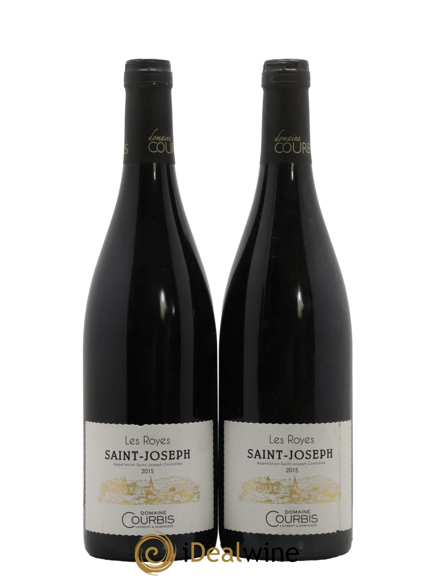 Saint-Joseph Les Royes Domaine Courbis 2015 - Posten von 2 Flaschen - 0