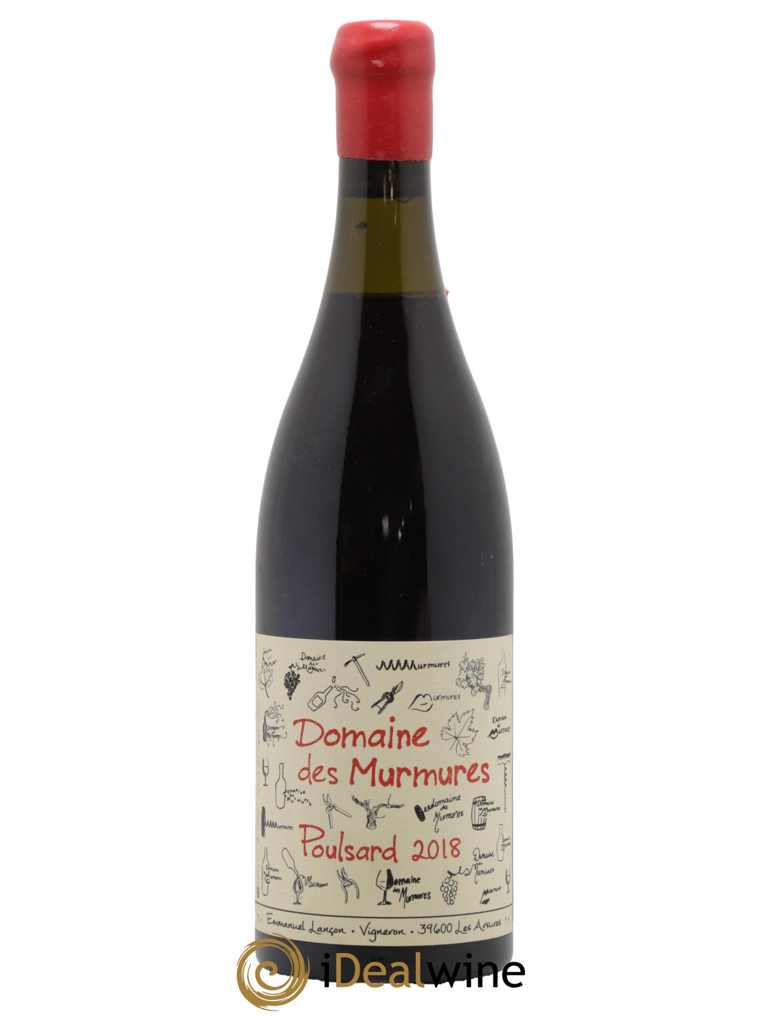 Vin de France Poulsard Murmures (Domaine des) - Emmanuel Lançon 2018 - Lot de 1 bouteille - 1