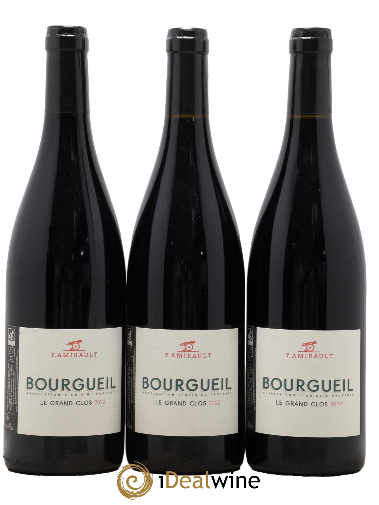 Bourgueil Grand Clos Yannick Amirault (Domaine) 2022 - Lot de 3 bouteilles - 0