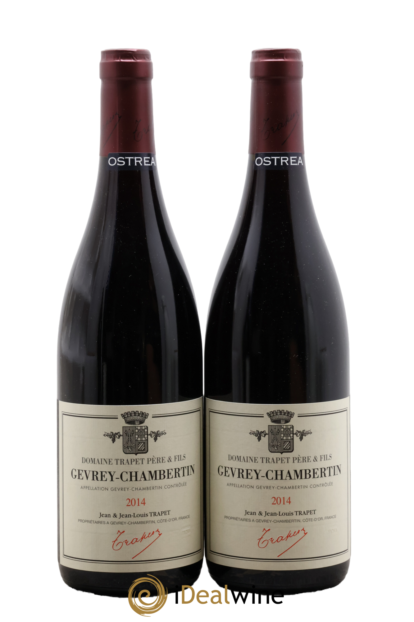 Gevrey-Chambertin Ostrea Domaine Trapet 2014 - Lot de 2 bouteilles - 0