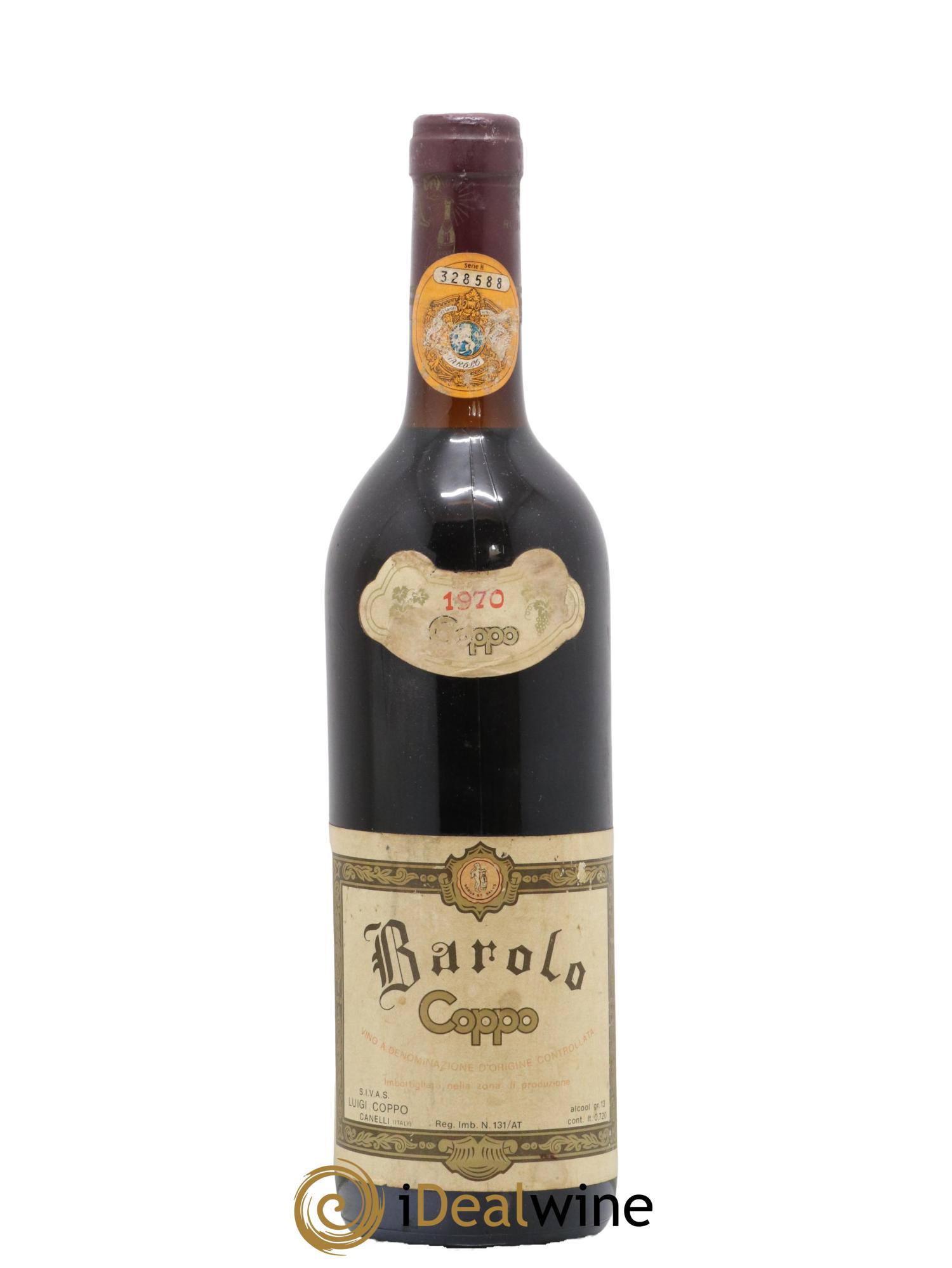 Barolo DOCG Coppo 1970 - Lotto di 1 bottiglia - 0