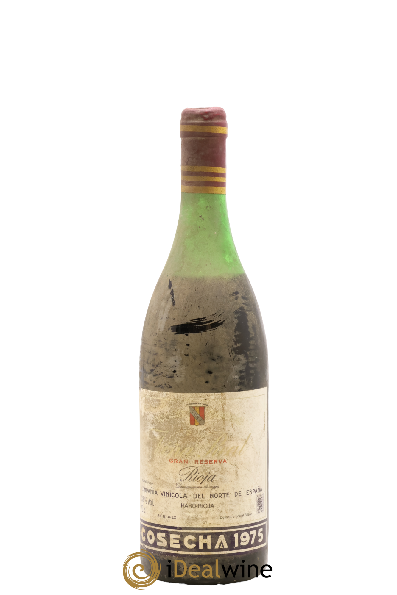 Rioja DOCA Compania Vinicola del Norte de Espana Gran Reserva 1975 - Lot of 1 bottle - 0