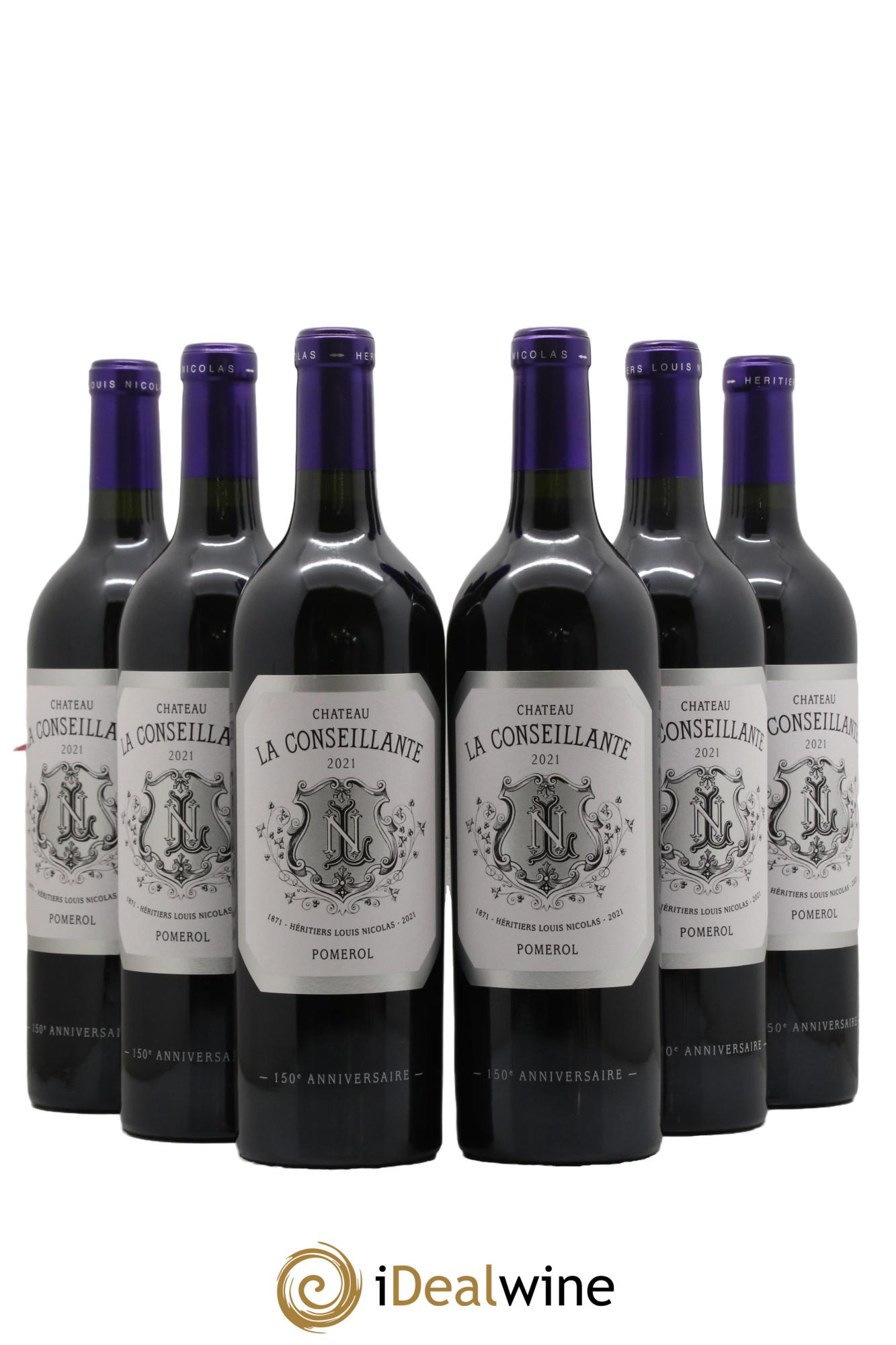 Château la Conseillante  2021 - Posten von 6 Flaschen - 0