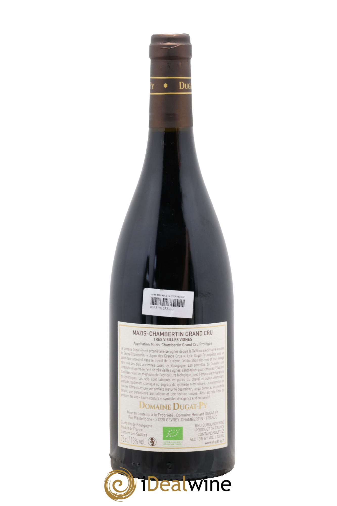 Mazis-Chambertin Grand Cru Très Vieilles Vignes Dugat-Py  2017 - Lot de 1 bouteille - 1