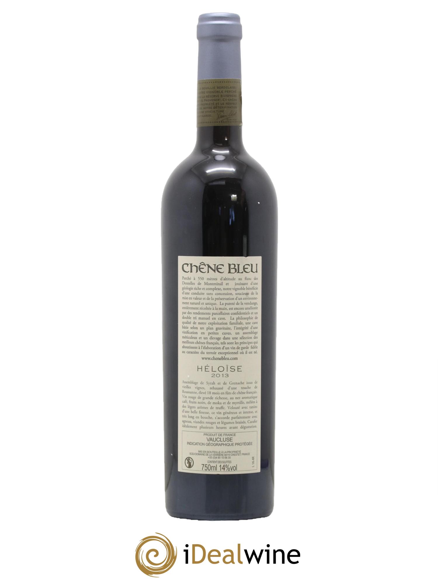 Ventoux Chêne Bleu Héloise 2013 - Lot de 1 bouteille - 1