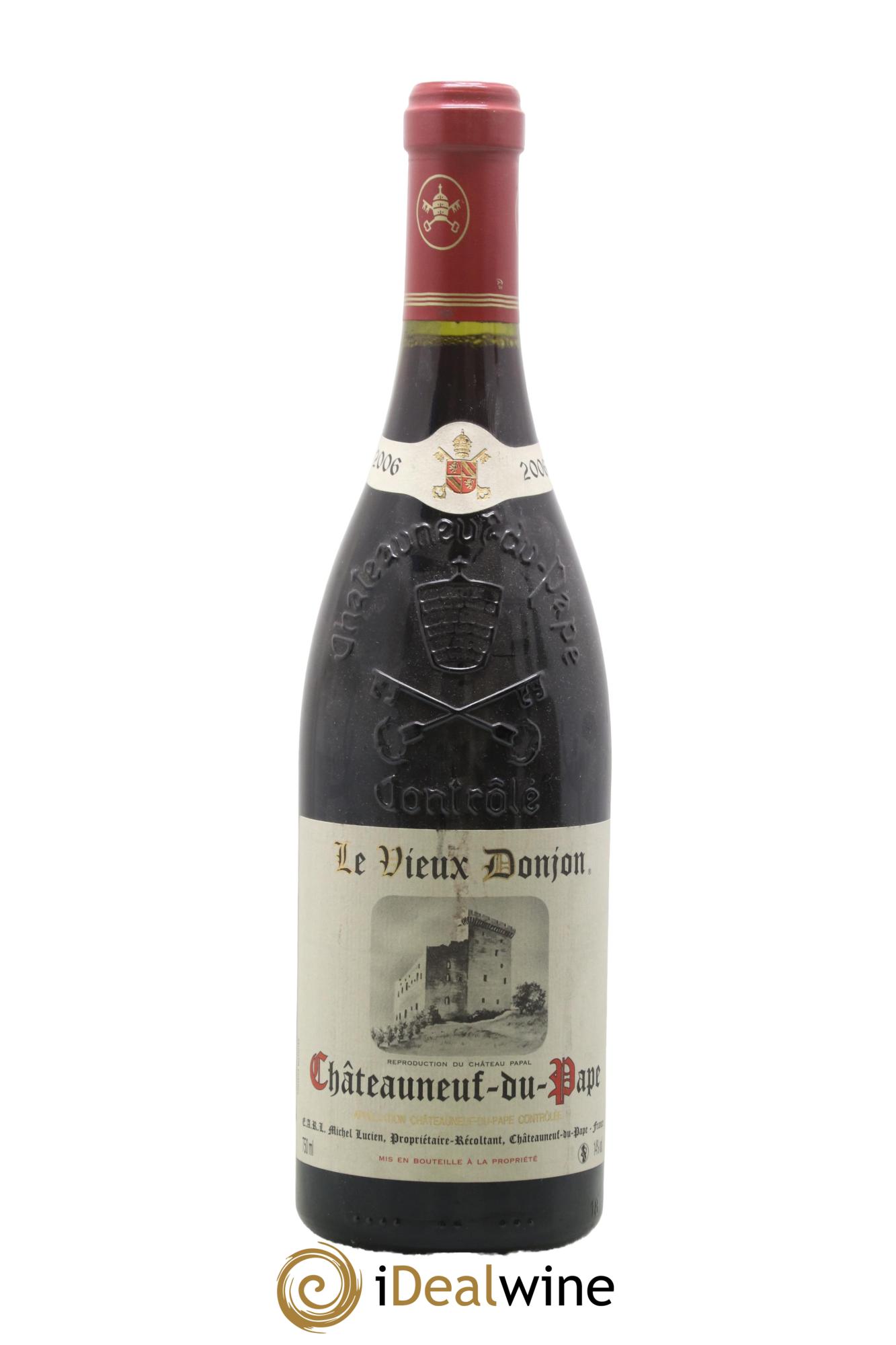 Châteauneuf-du-Pape Le Vieux Donjon Michel Lucien 2006 - Lot de 1 bouteille - 0