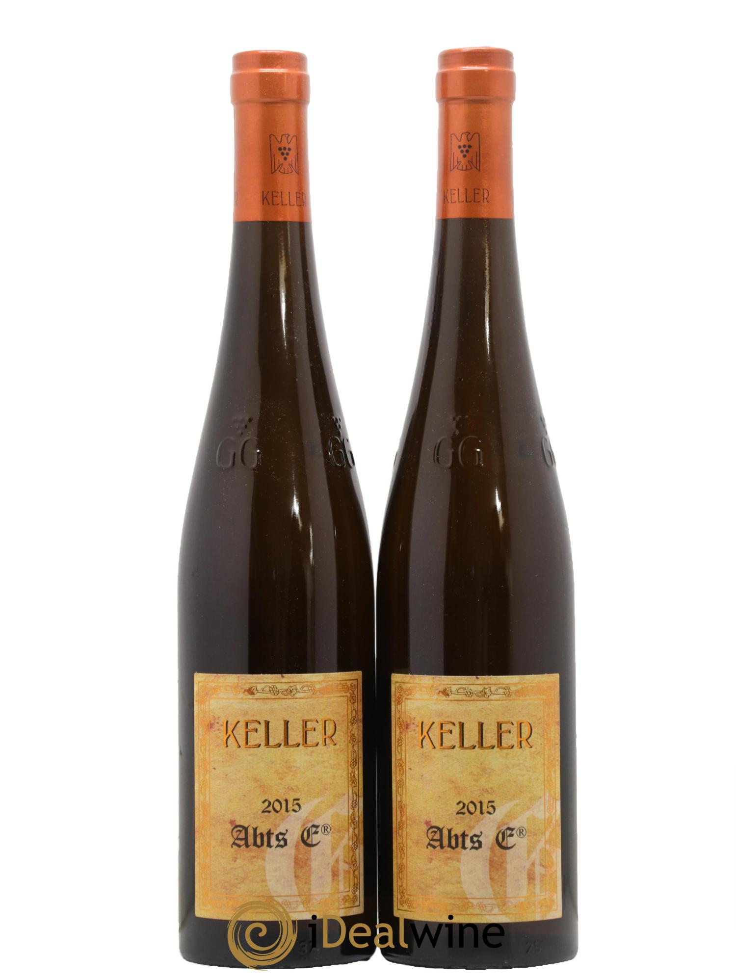 Riesling Trocken GG Abts Erde Westhofen Brunnenhäuschen Keller 2015 - Lot de 2 bouteilles - 0