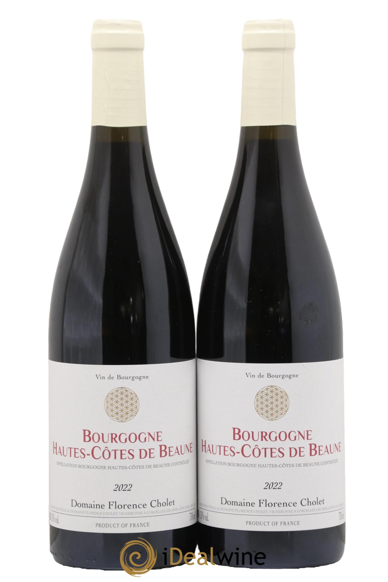 Hautes-Côtes de Beaune Florence Cholet 2022 - Posten von 2 Flaschen - 0
