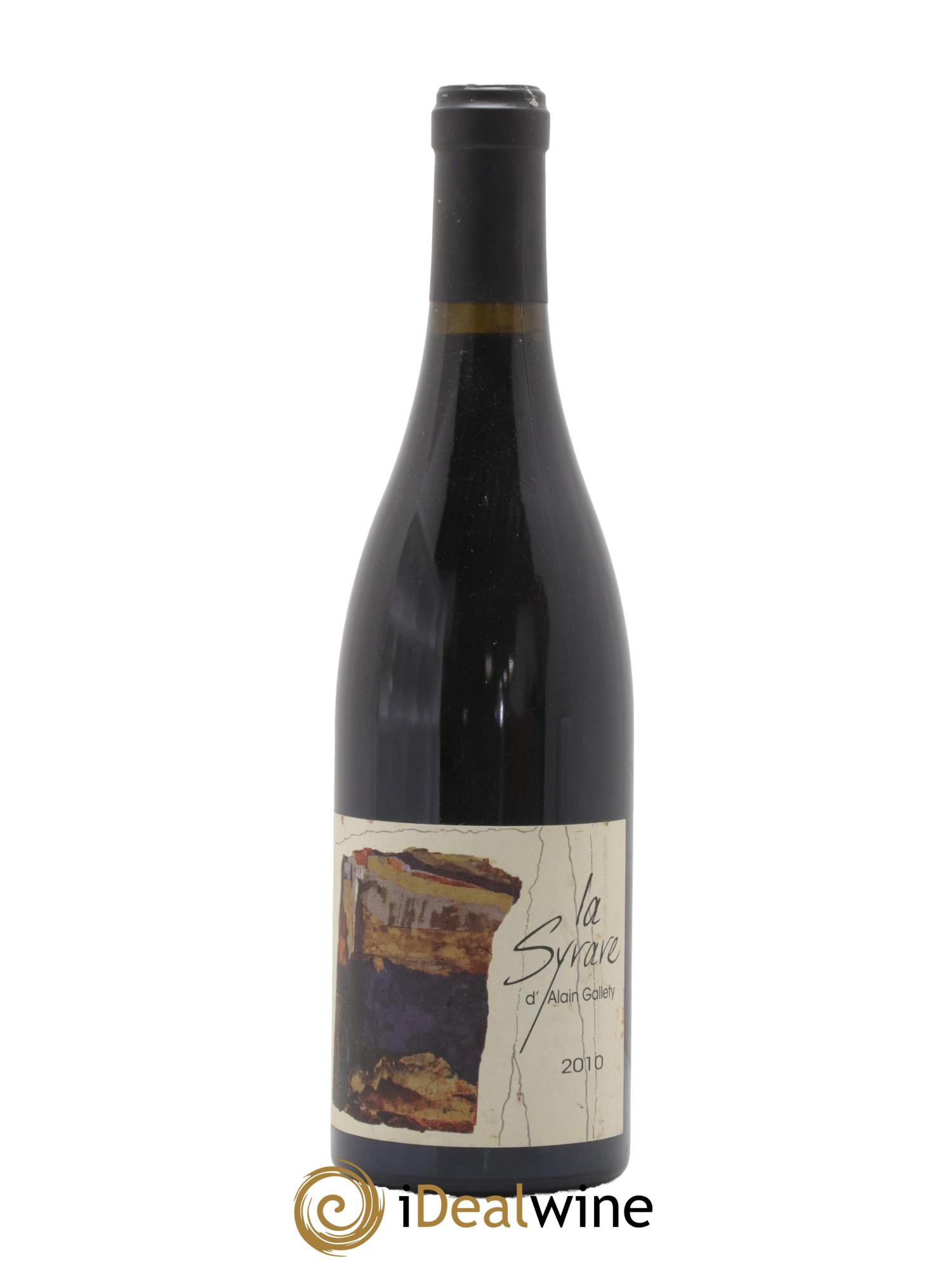 Côtes du Vivarais La Syrare Gallety (Domaine) 2010 - Lot de 1 bouteille - 0