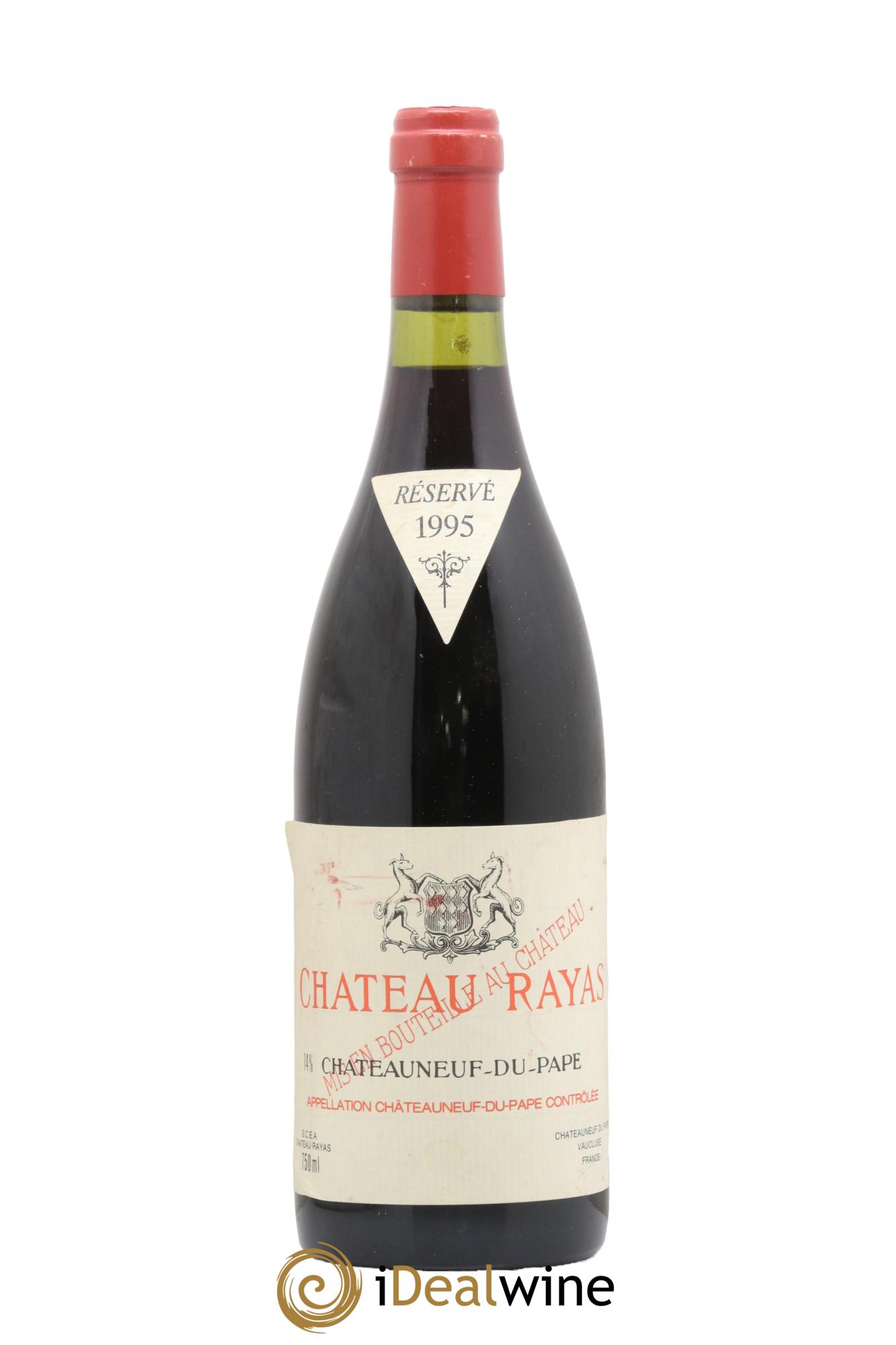 Châteauneuf-du-Pape Château Rayas Emmanuel Reynaud 1995 - Lot de 1 bouteille - 0