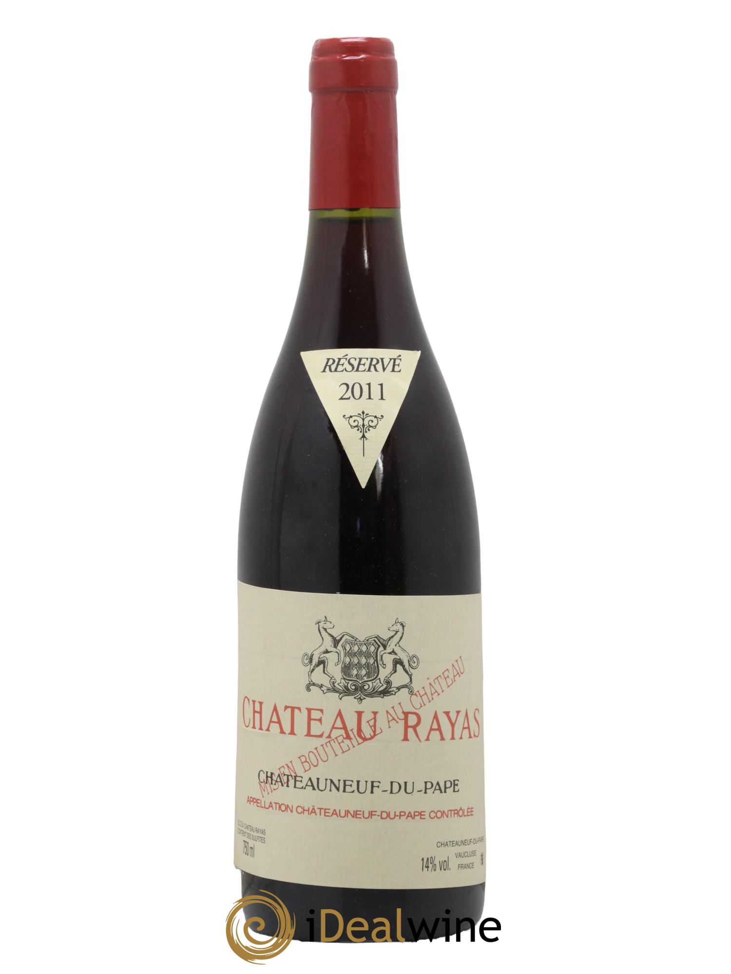 Châteauneuf-du-Pape Château Rayas Emmanuel Reynaud 2011 - Lot de 1 bouteille - 0