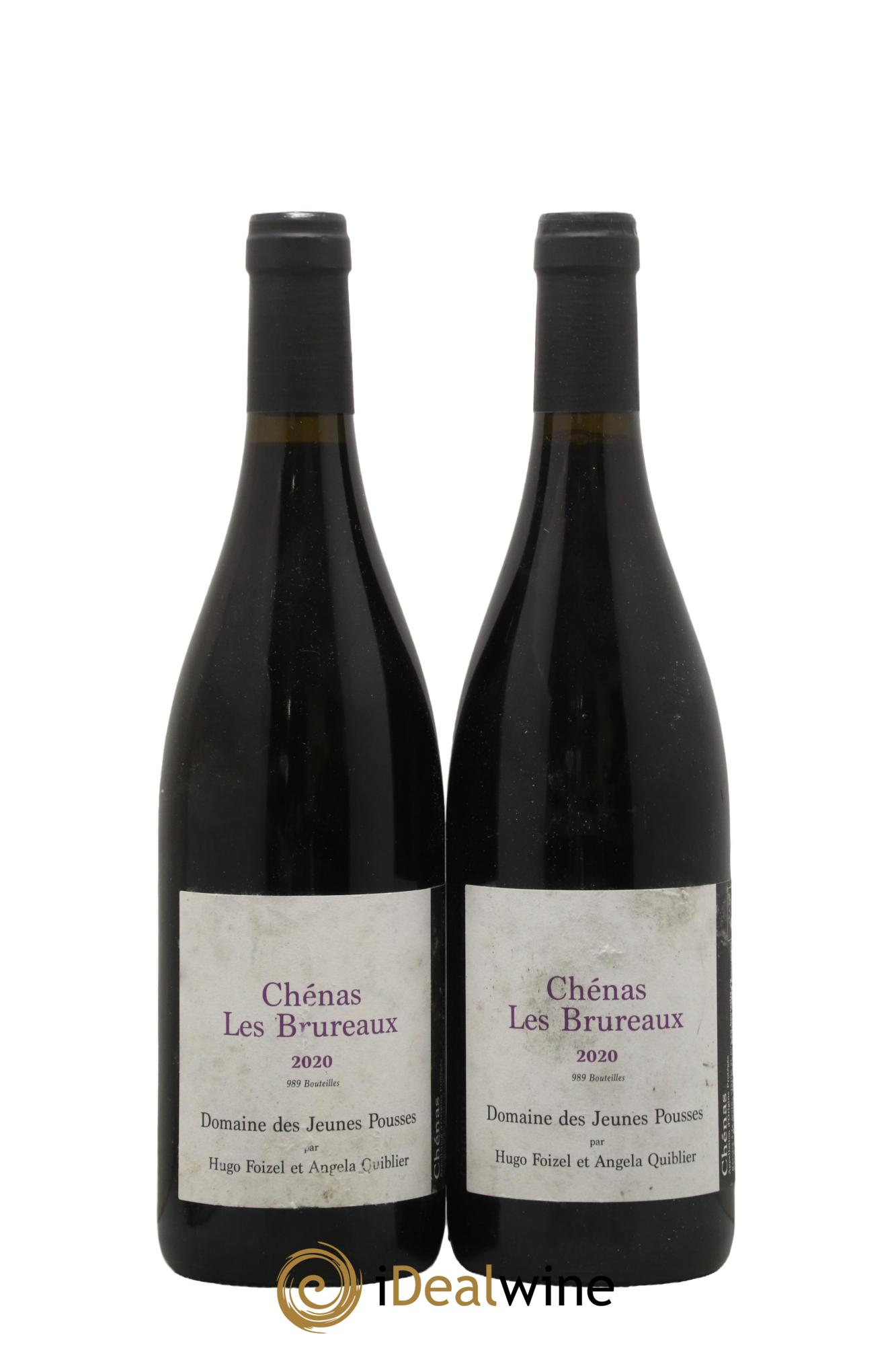 Chénas Les Brureaux Domaine des Jeunes Pousses 2020 - Lotto di 2 bottiglie - 0