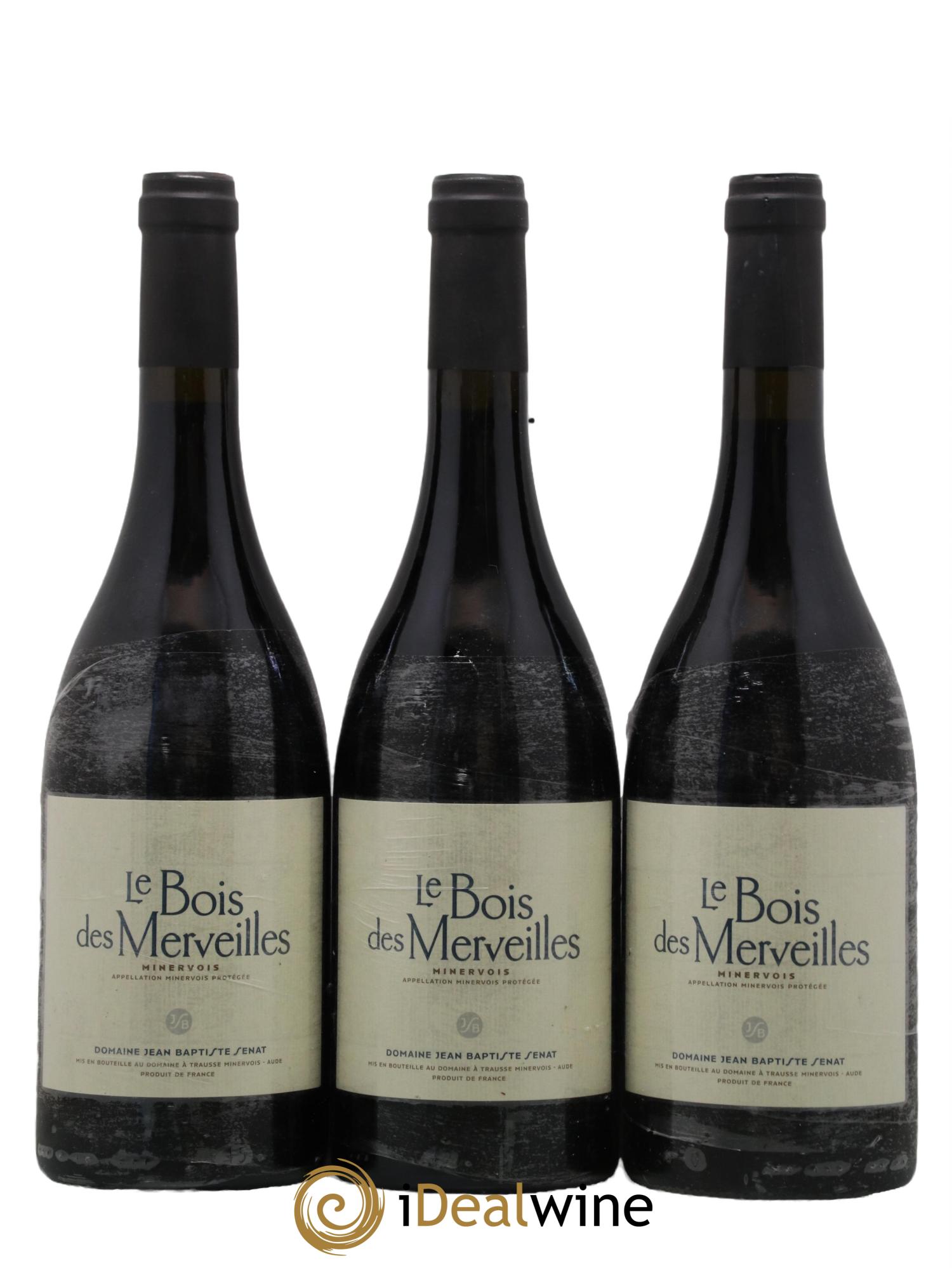 Minervois Le Bois des Merveilles Jean-Baptiste Sénat 2016 - Lot de 3 bouteilles - 0