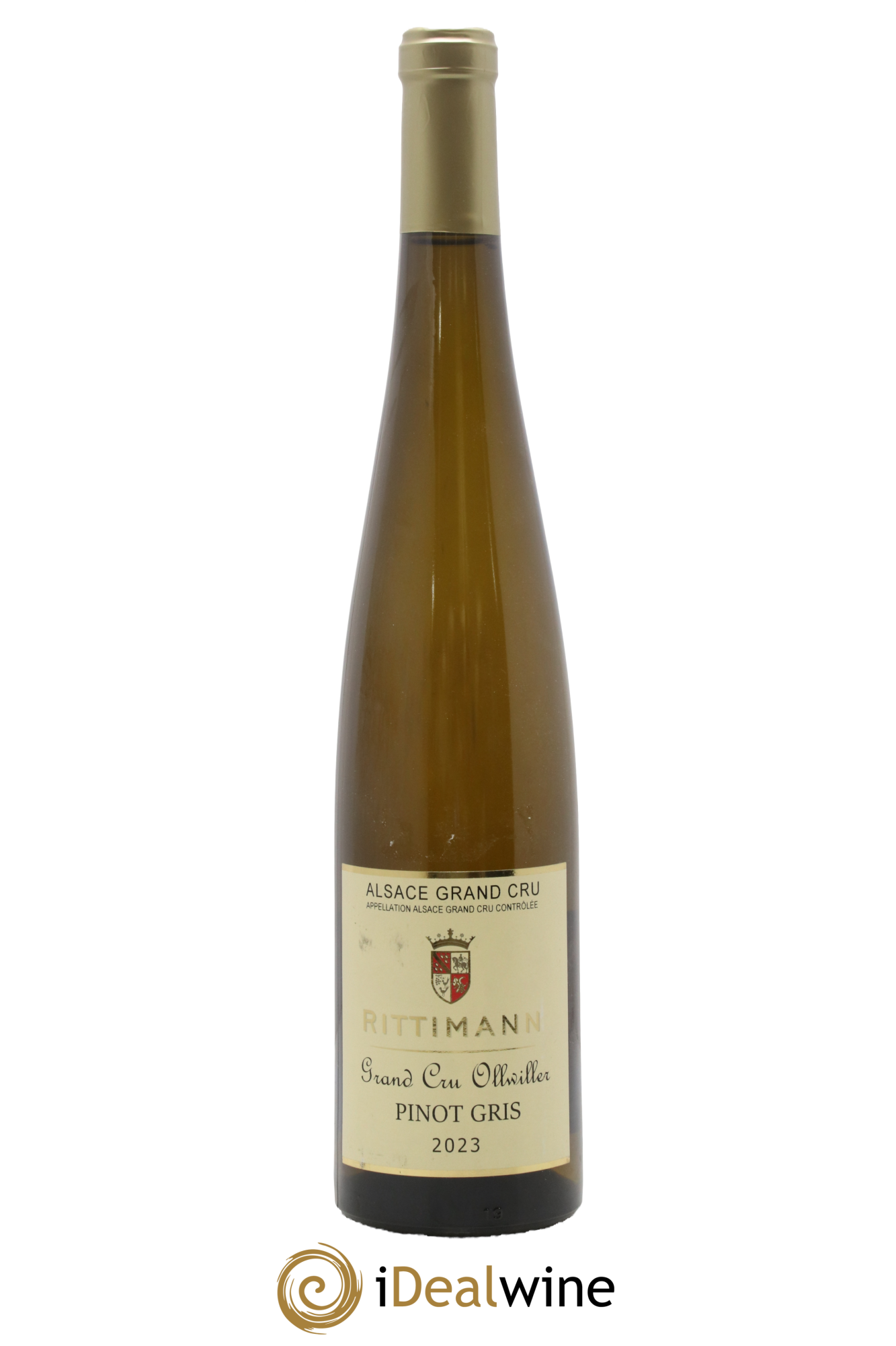 Alsace Pinot Gris Grand Cru Rittimann Château Ollwiller 2023 - Lot de 1 bouteille - 0