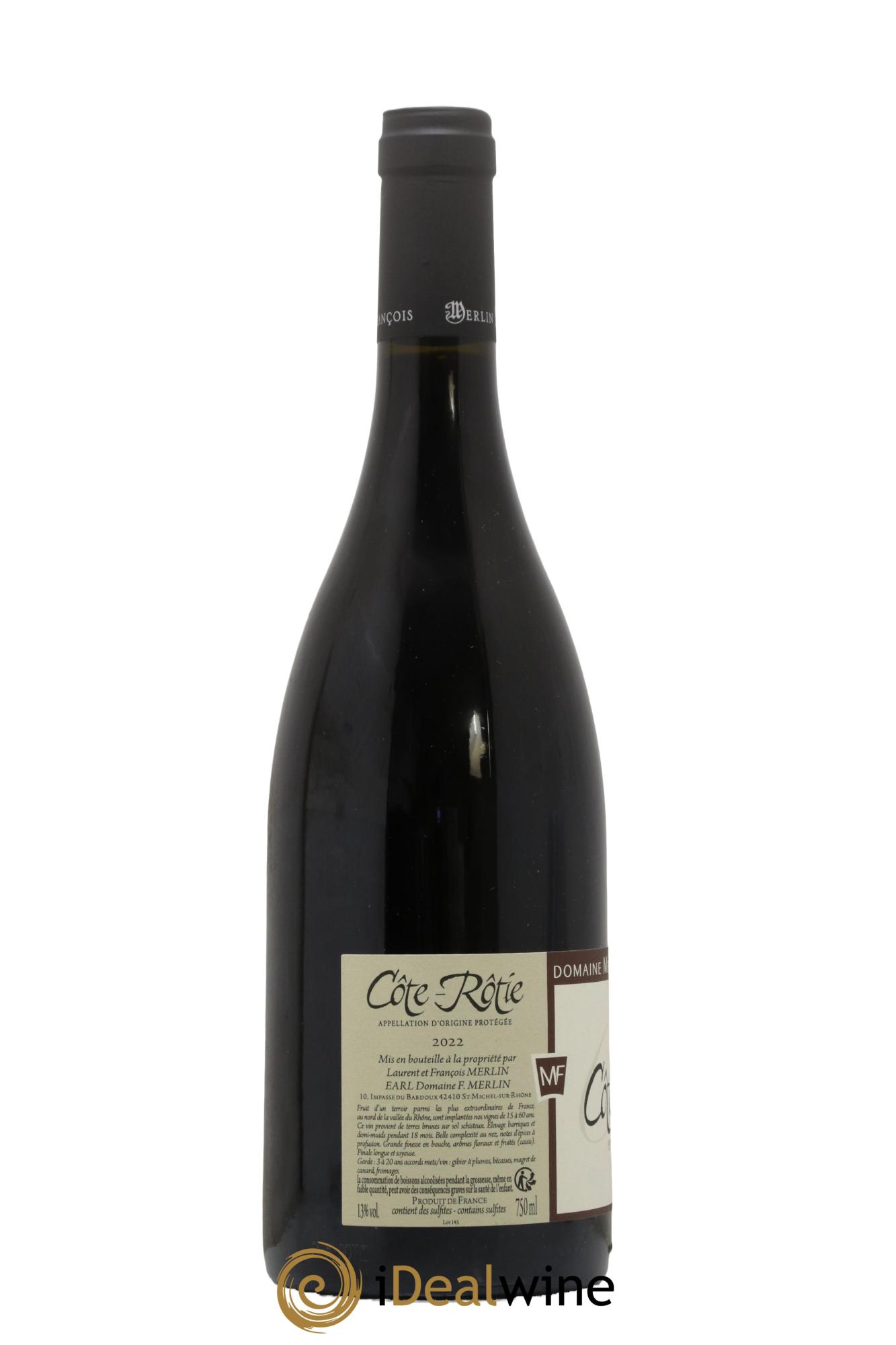 Côte-Rôtie Domaine François Merlin 2022 - Lotto di 1 bottiglia - 1