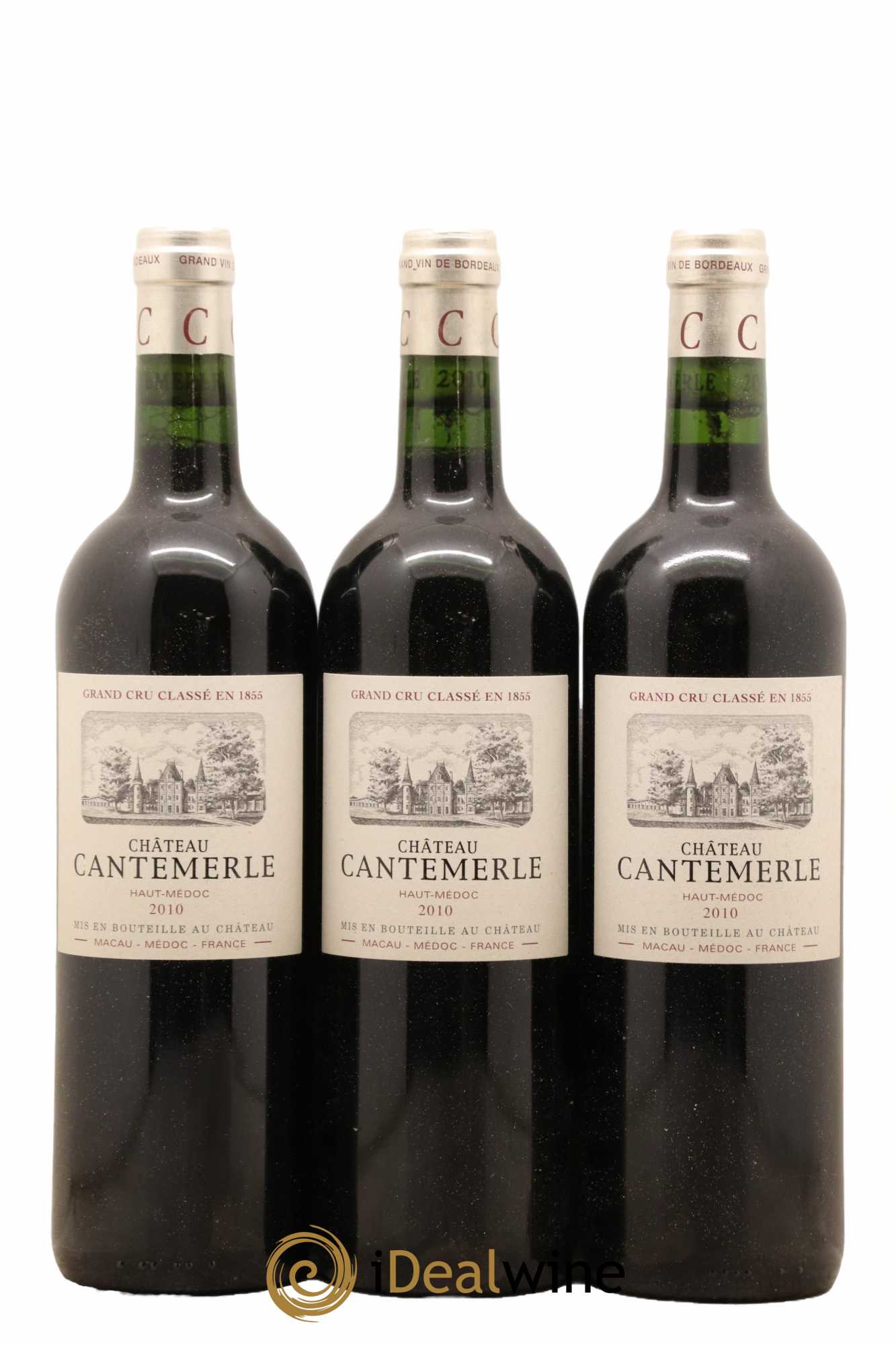 Château Cantemerle 5ème Grand Cru Classé 2010 - Lot of 12 bottles - 2