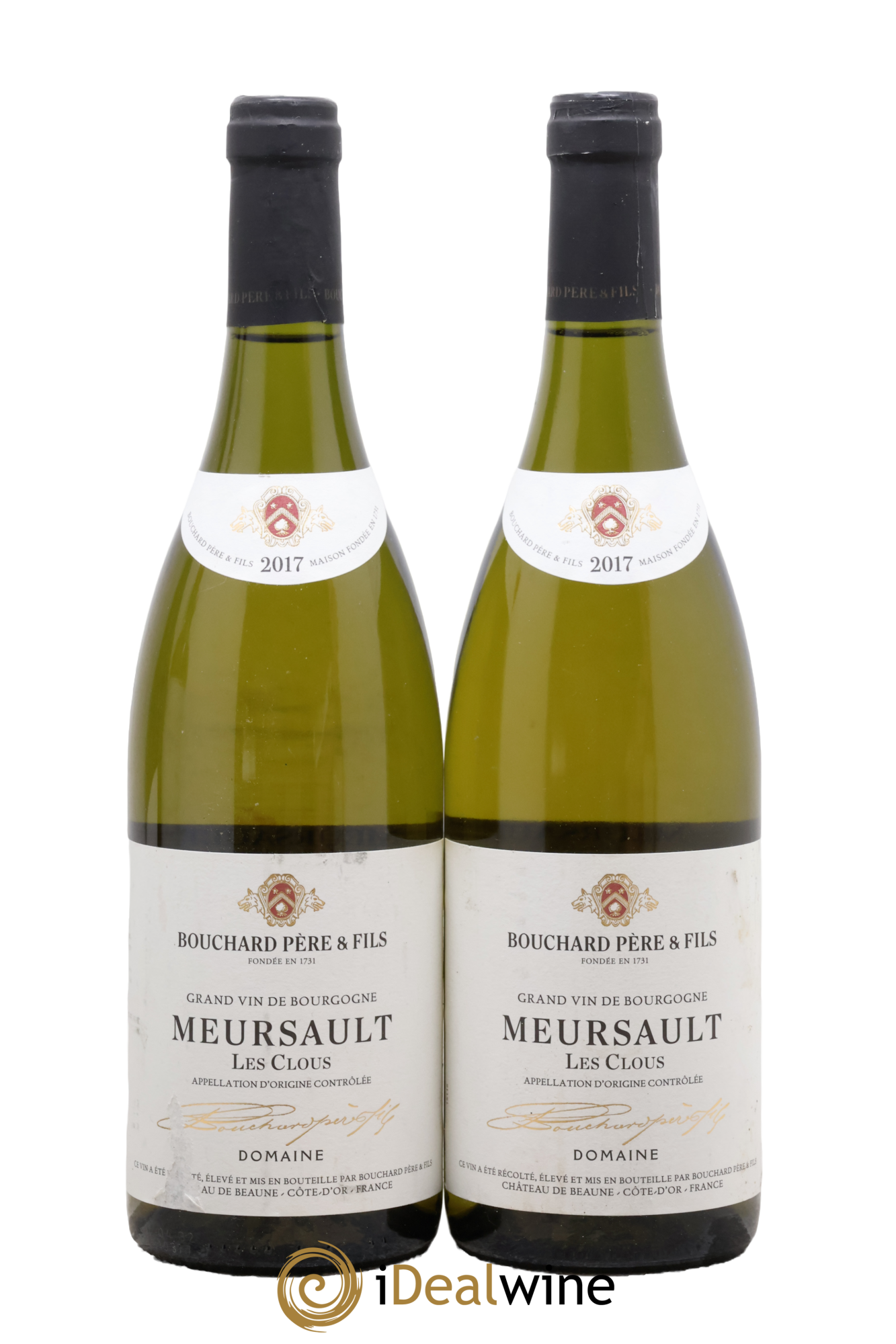 Meursault Les Clous Bouchard Père & Fils 2017 - Lot de 2 bouteilles - 0