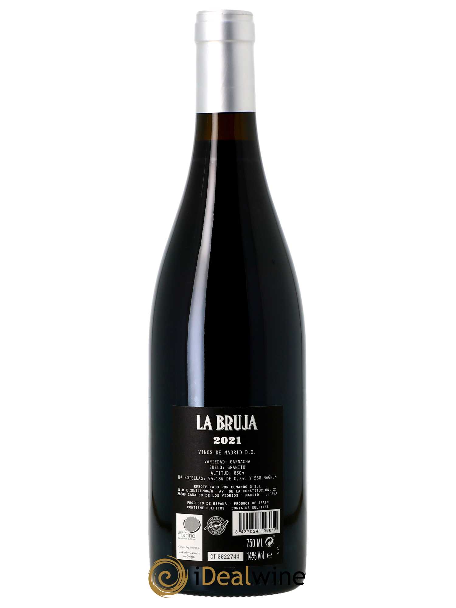 Vinos de Madrid DO Comando G La Bruja de Rozas  2021 - Lotto di 1 bottiglia - 1