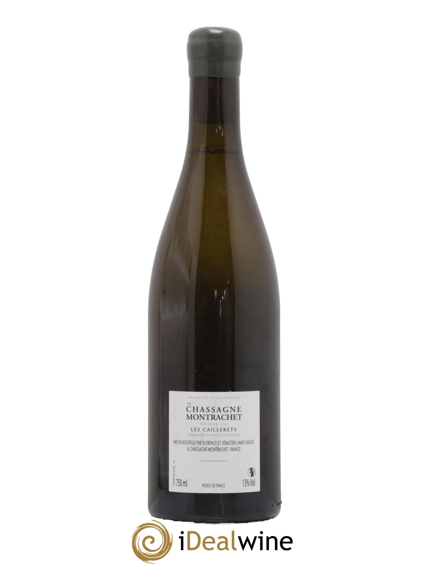 Chassagne-Montrachet 1er Cru Les Caillerets Lamy-Caillat (Domaine) 2020 - Lot de 1 bouteille - 1