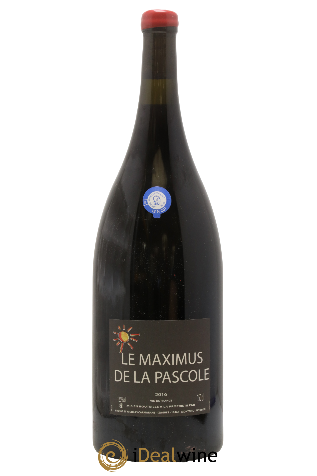 Vin de France Le Maximus de la Pascole Bruno Duchêne 2016 - Lot of 1 magnum - 0