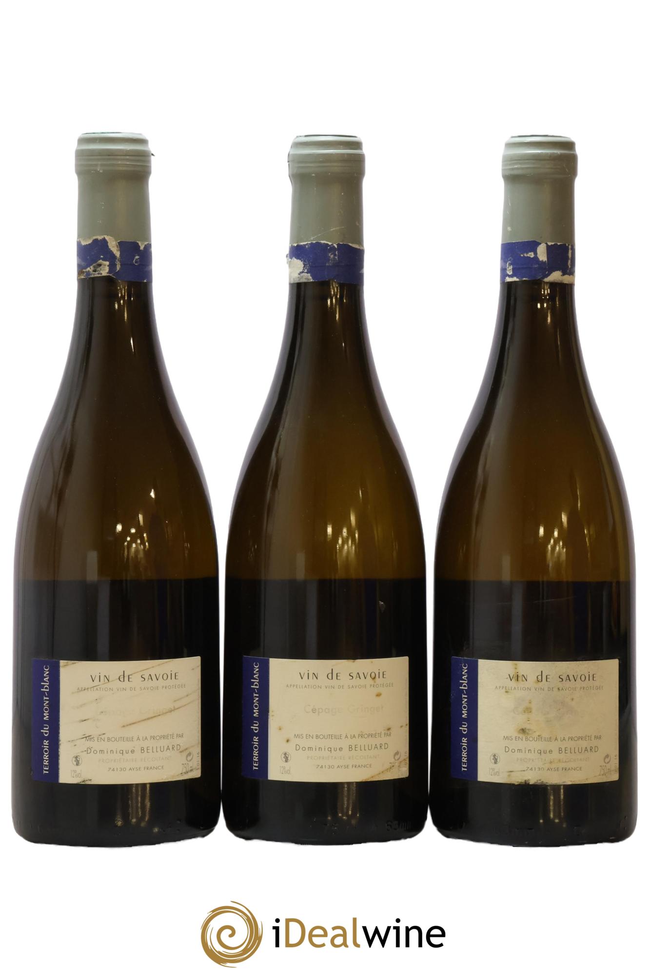 Vin de Savoie Le Feu Domaine Belluard 2016 - Lot de 3 bouteilles - 1