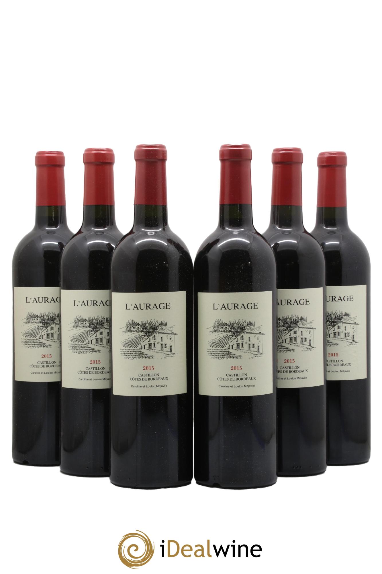 L'Aurage 2015 - Lot de 6 bouteilles - 0