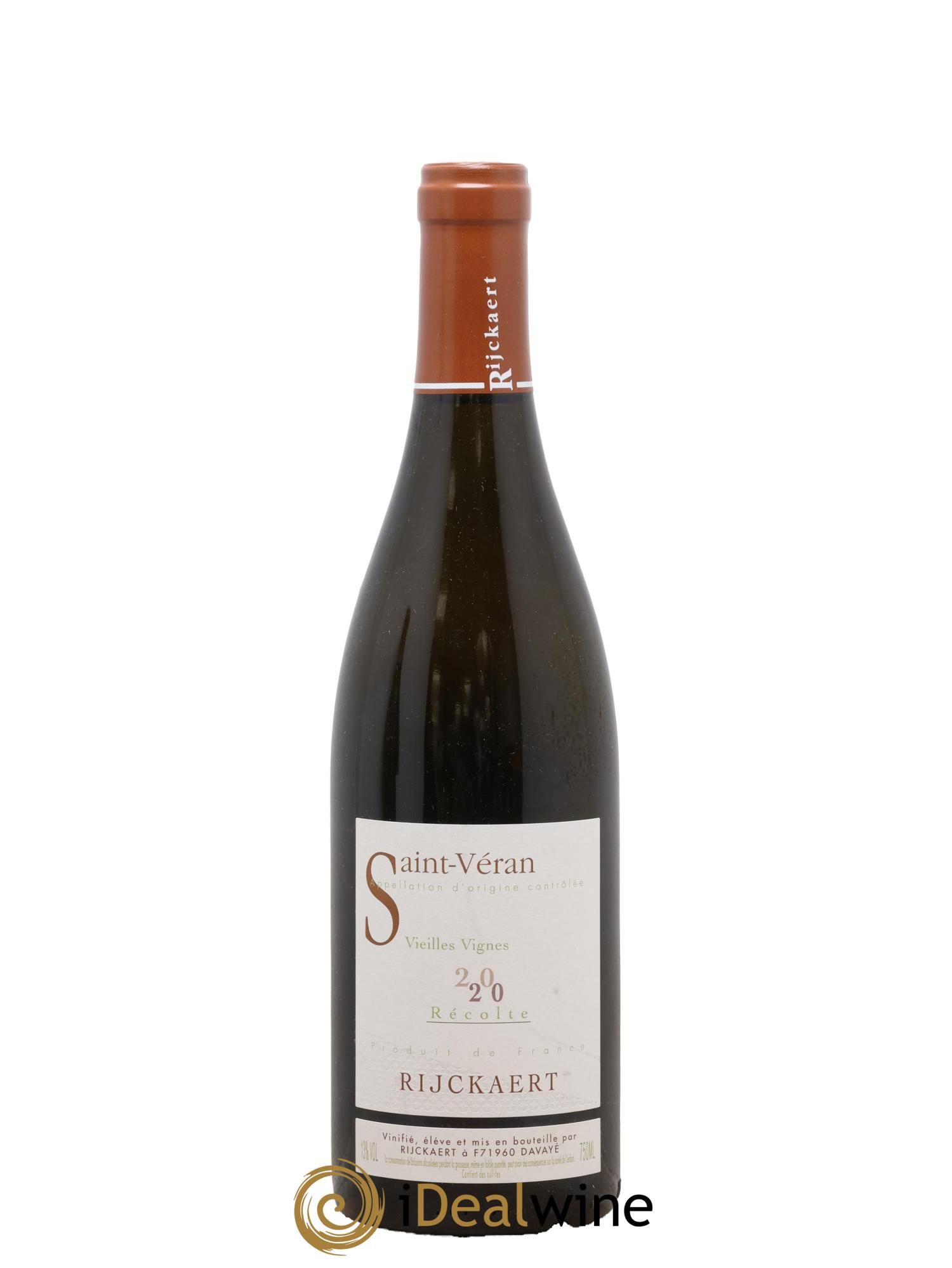 Saint-Véran Rijckaert 2020 - Lot de 1 bouteille - 0