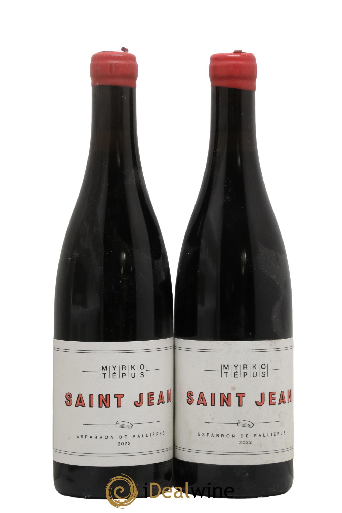 Côteaux du Verdon Saint-Jean Myrko Tepus 2022 - Lot de 2 bouteilles - 0