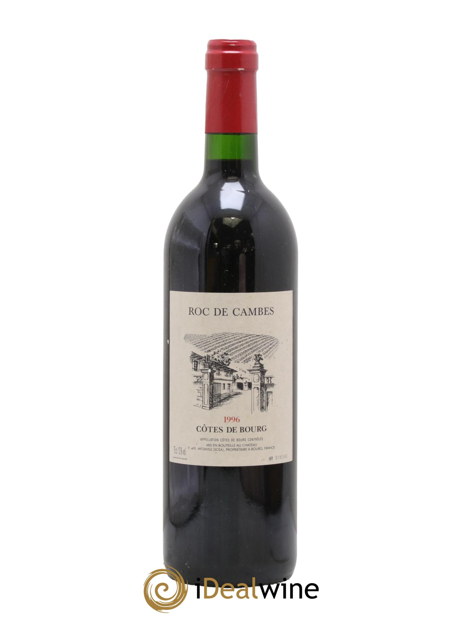 Roc de Cambes 1996 - Posten von 1 Flasche - 0