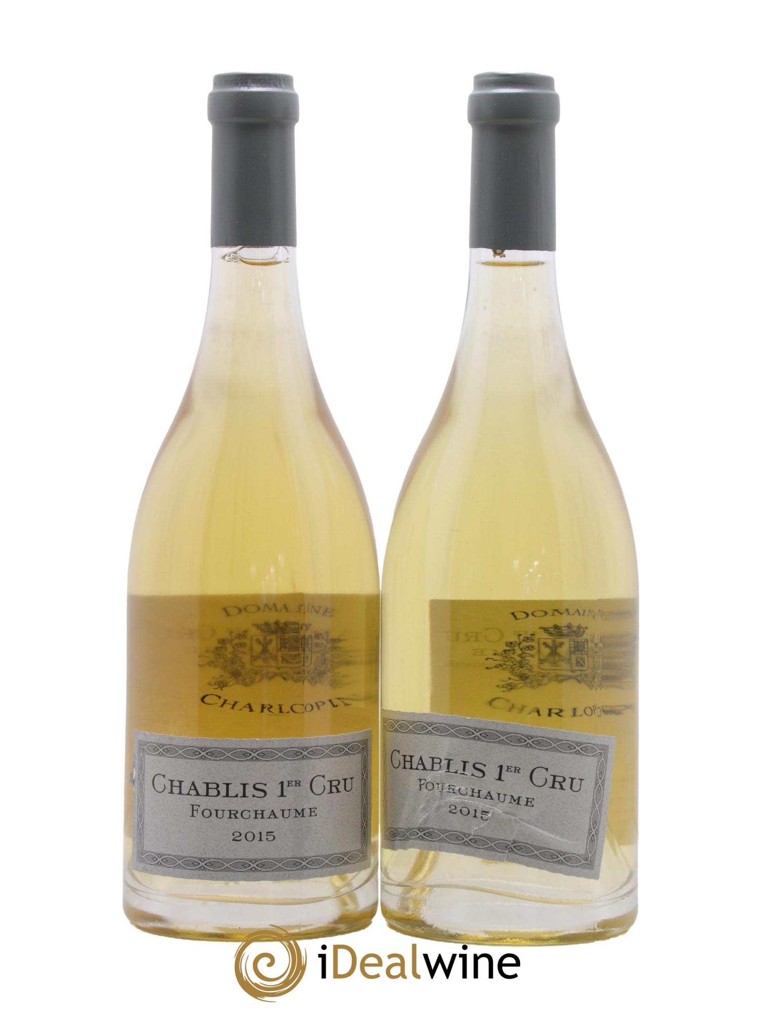 Chablis 1er Cru Fourchaume De Charlopin 2015 - Lot de 2 bouteilles - 0
