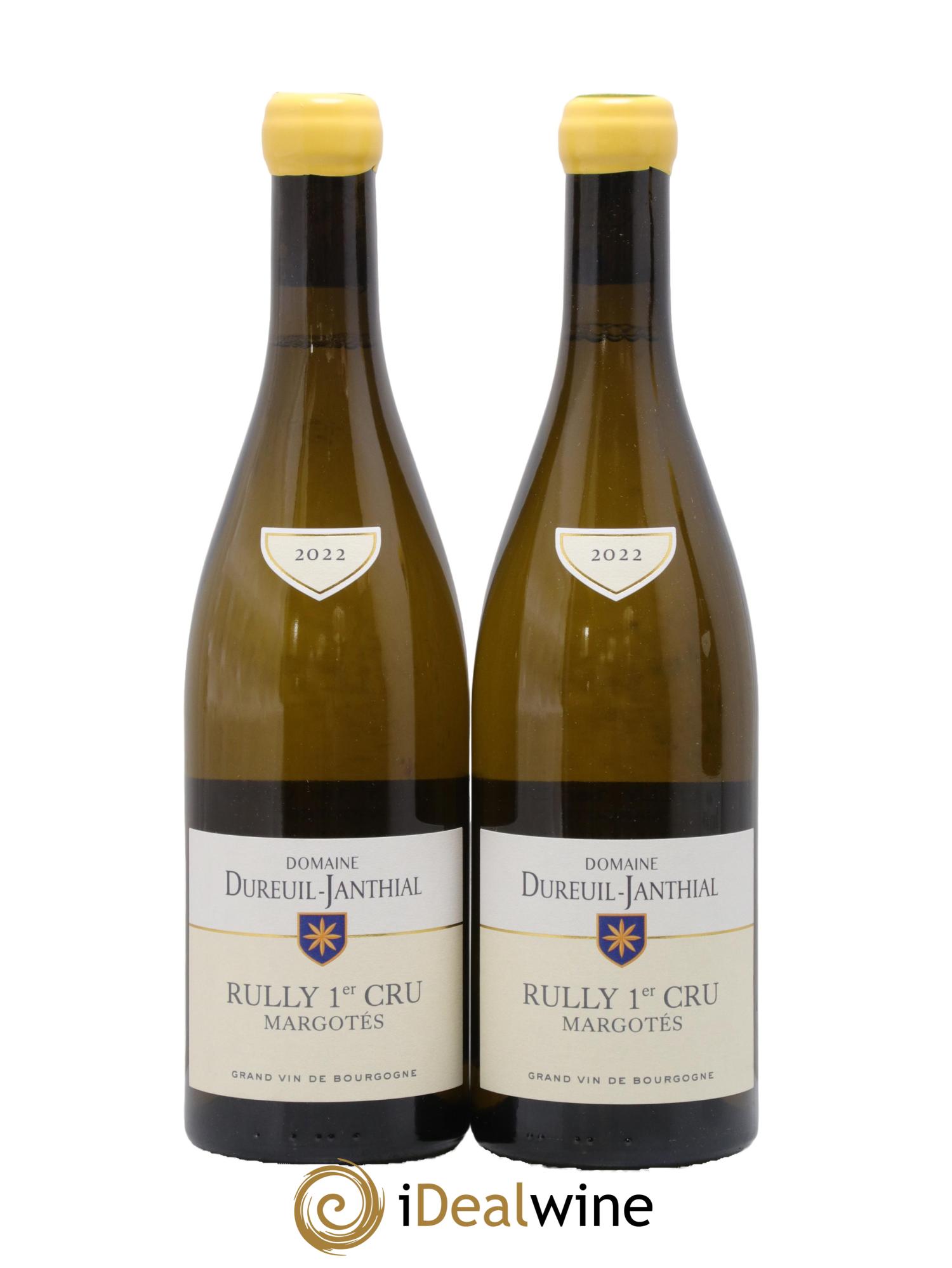 Rully 1er Cru Les Margotés Vincent Dureuil-Janthial 2022 - Lotto di 2 bottiglie - 0