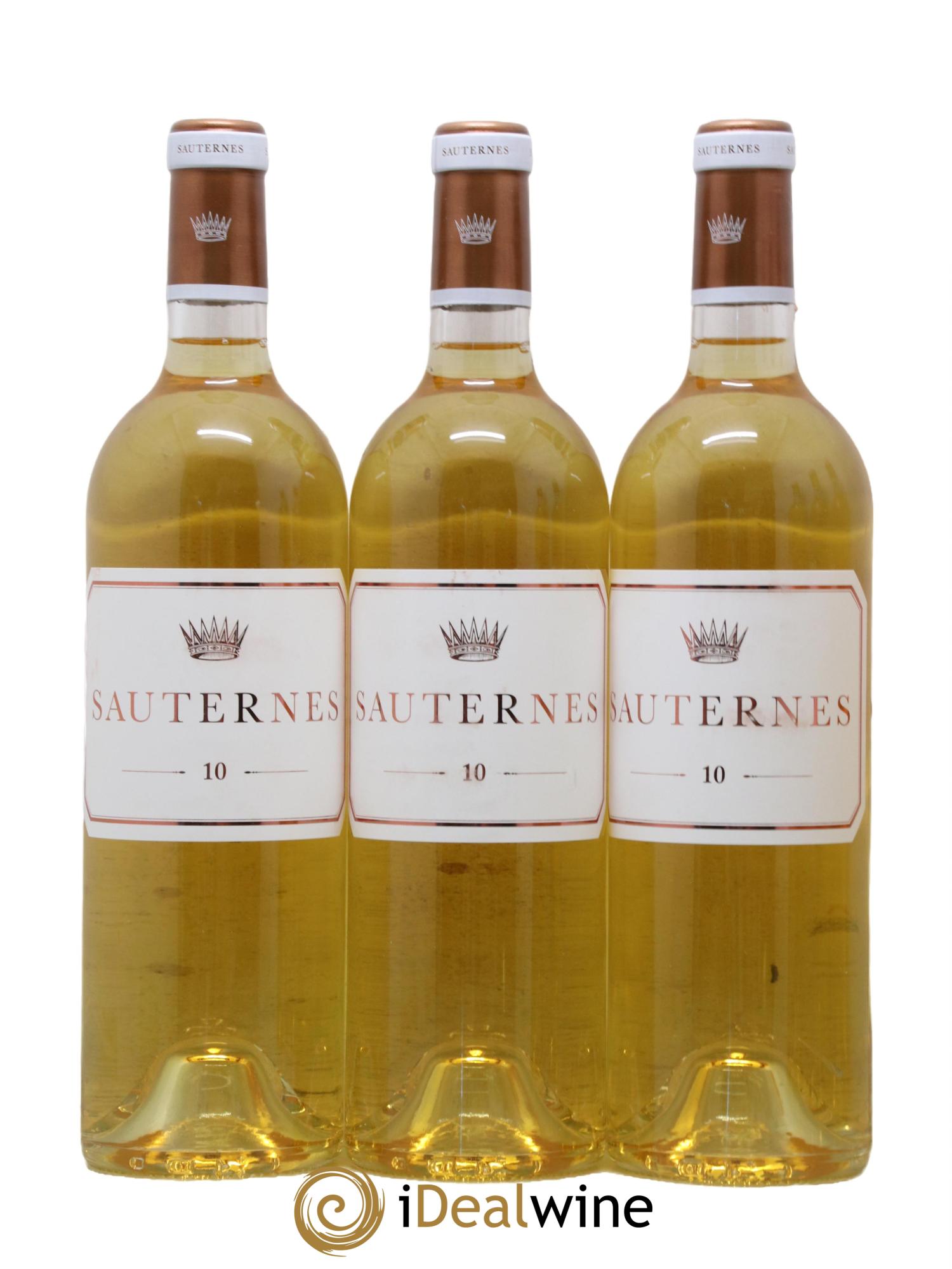 Sauternes Numero 10 de Yquem - Lot de 6 bouteilles - 1