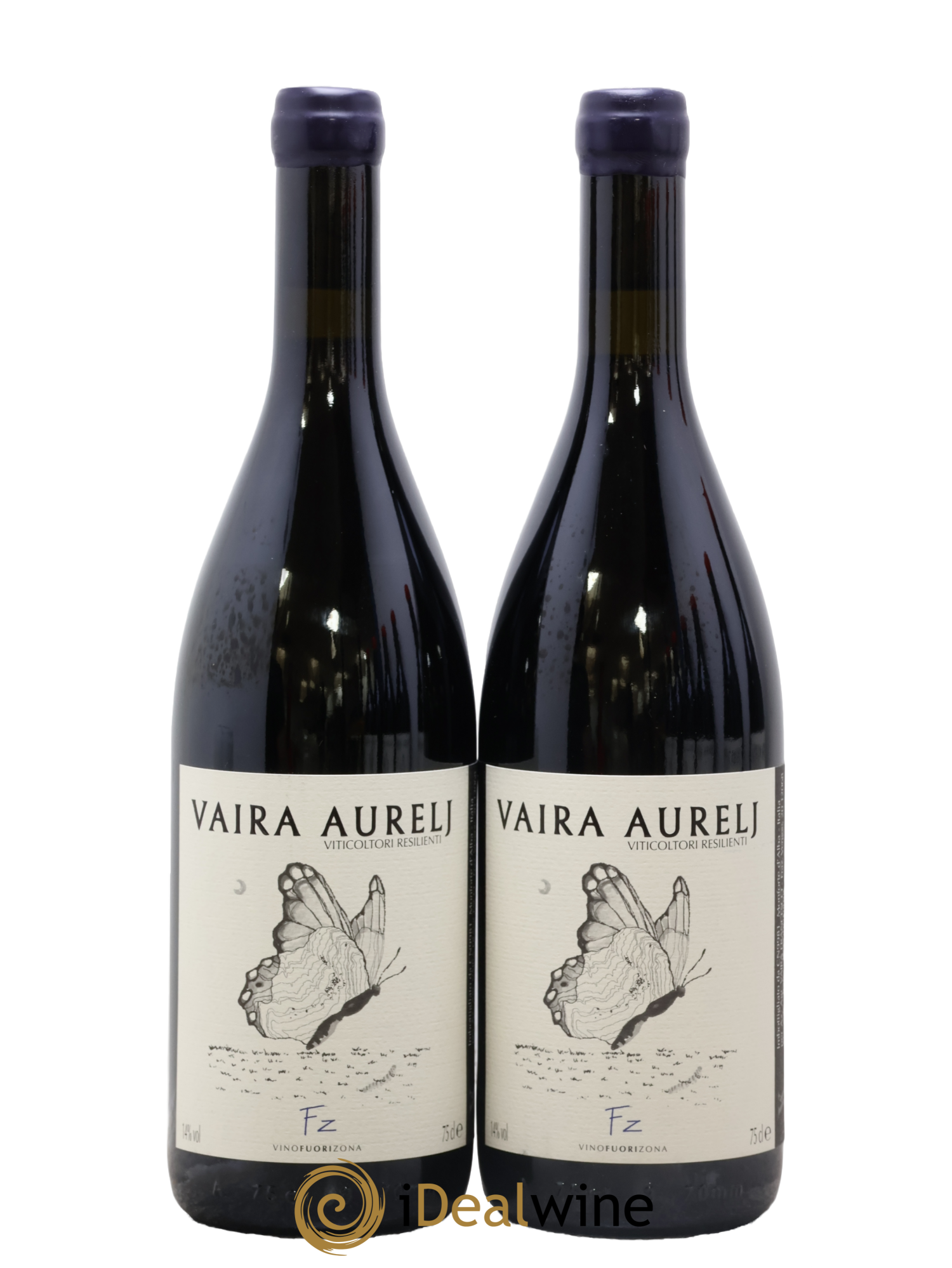 Italie Vino Rosse FZ Free Zone Vaira Aurelj 2021 - Lot of 2 bottles - 0