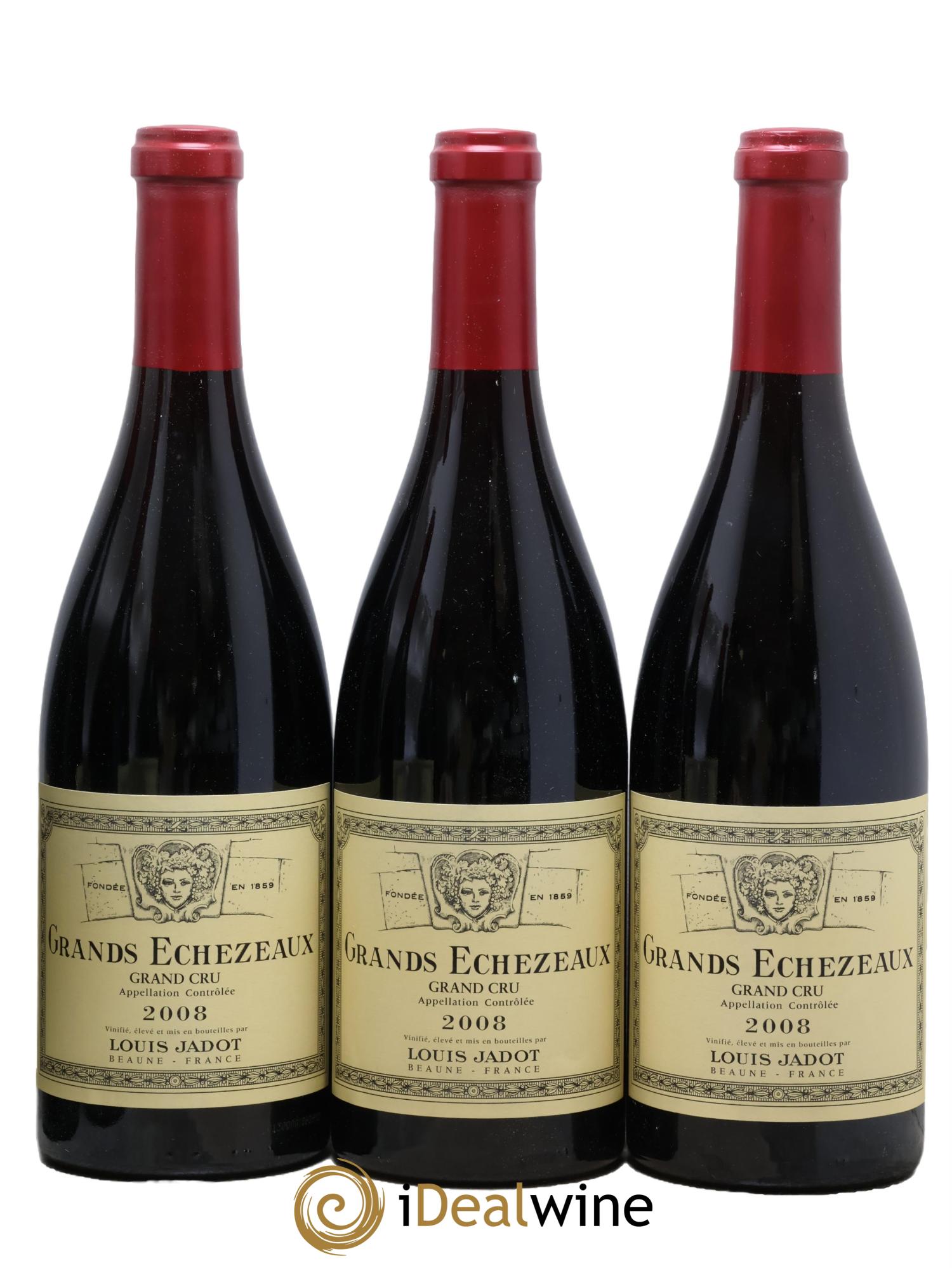 Grands-Echezeaux Grand Cru Maison Louis Jadot 2008 - Lotto di 6 bottiglie - 3