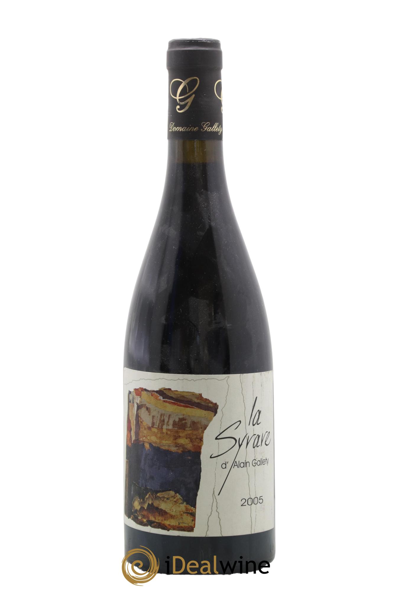 Côtes du Vivarais La Syrare Gallety (Domaine) 2005 - Lot de 1 bouteille - 0