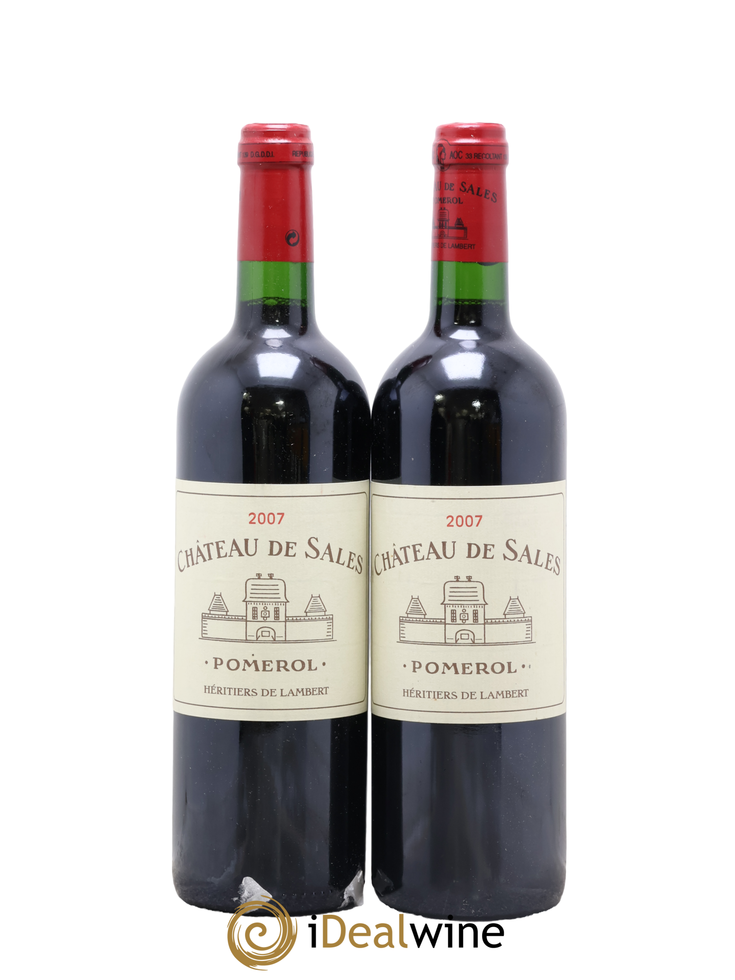 Château de Sales 2007 - Lot de 2 bouteilles - 0