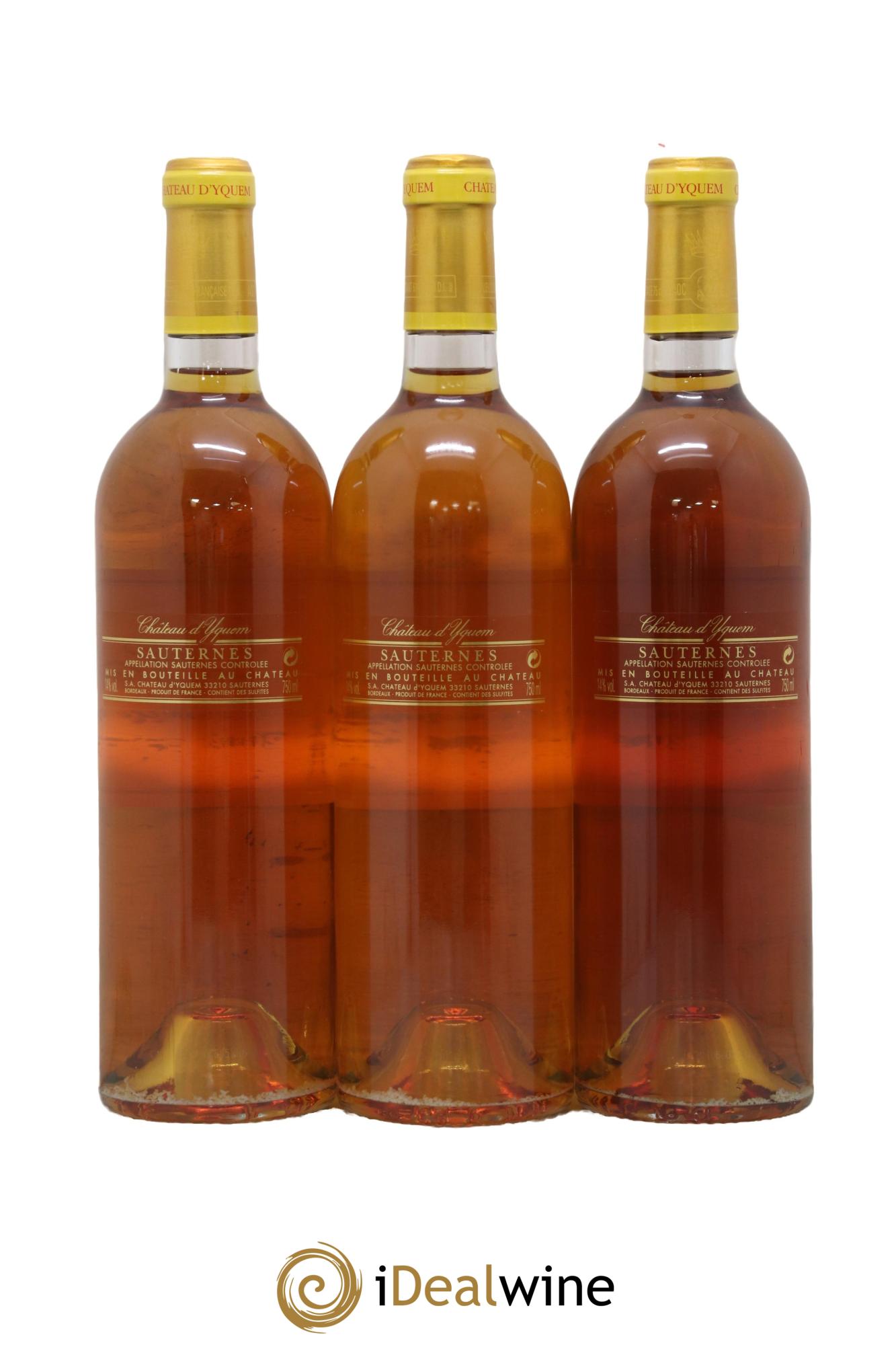 Château d' Yquem 1er Cru Classé Supérieur 2004 - Lot de 6 bouteilles - 5