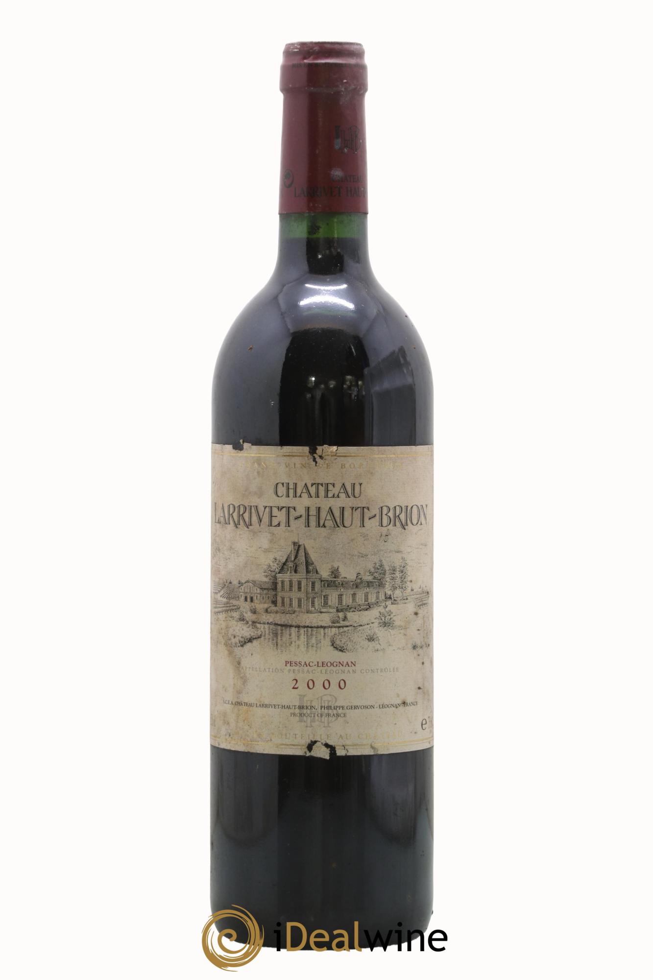 Château Larrivet Haut-Brion 2000 - Lotto di 1 bottiglia - 0