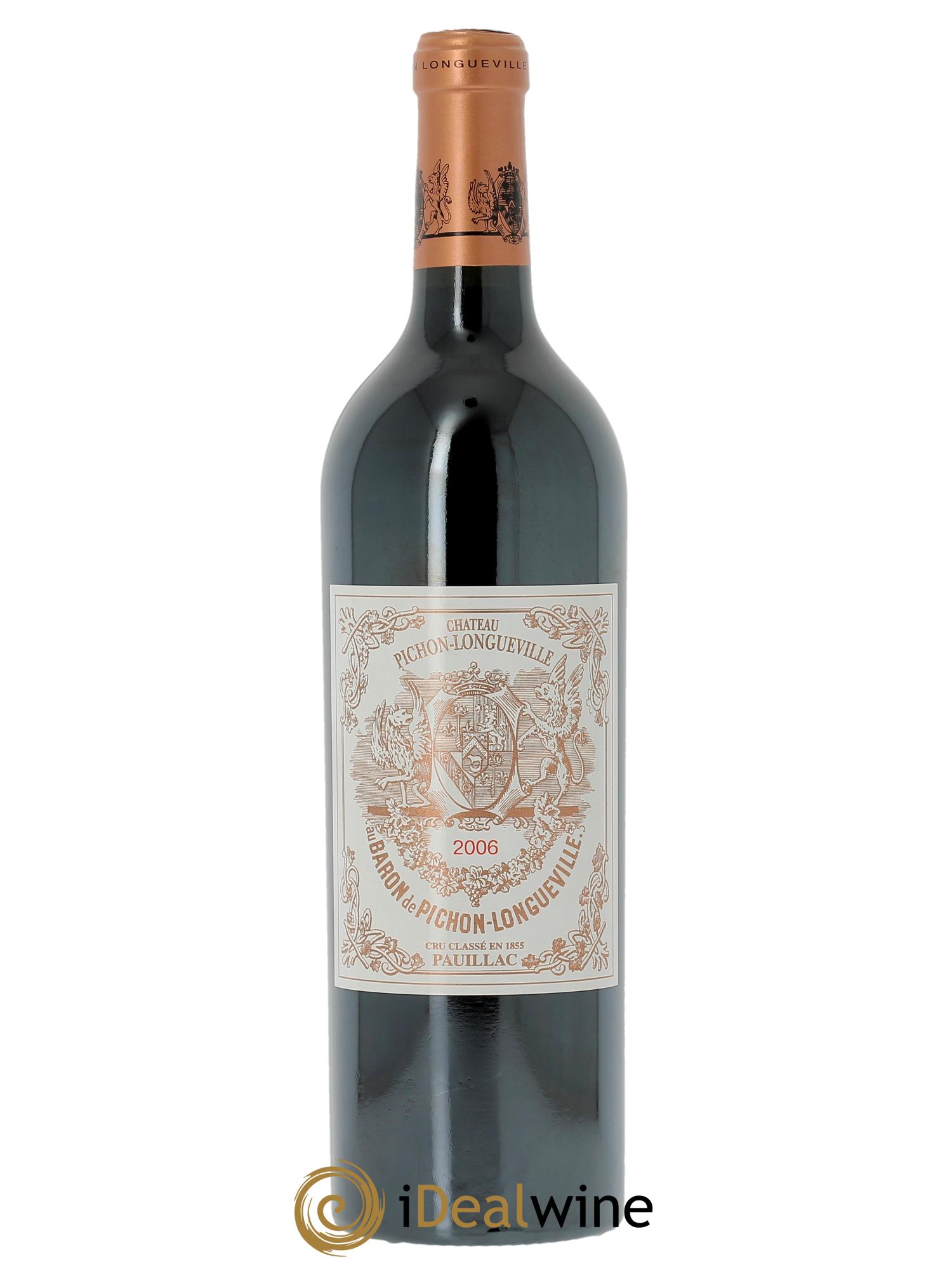 Pichon Longueville Baron 2ème Grand Cru Classé (CBO à partir de 6 bts) 2006 - Lot de 1 bouteille - 0