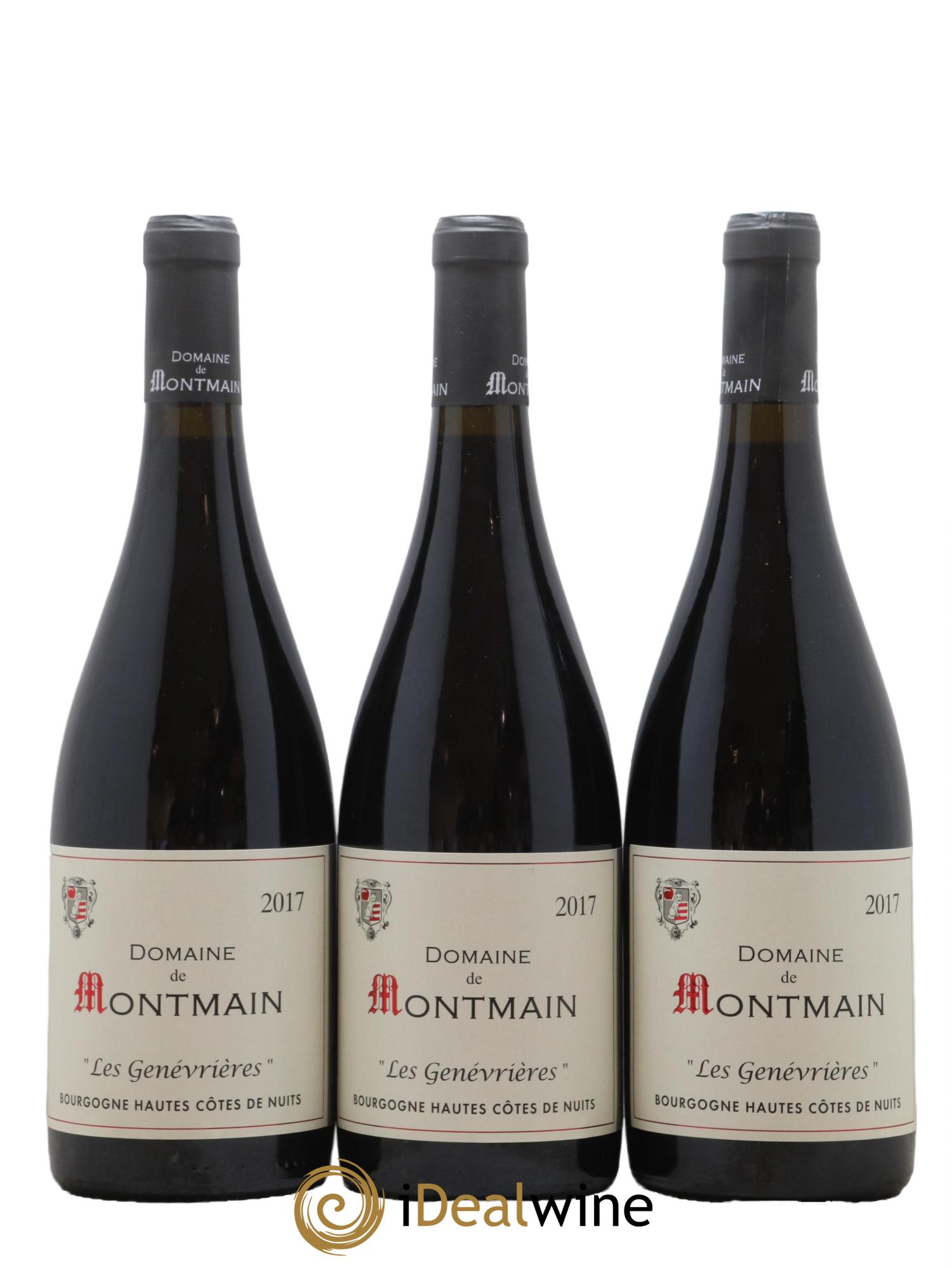 Hautes-Côtes de Nuits Les Genevrieres Domaine de Montmain 2017 - Lot de 3 bouteilles - 0
