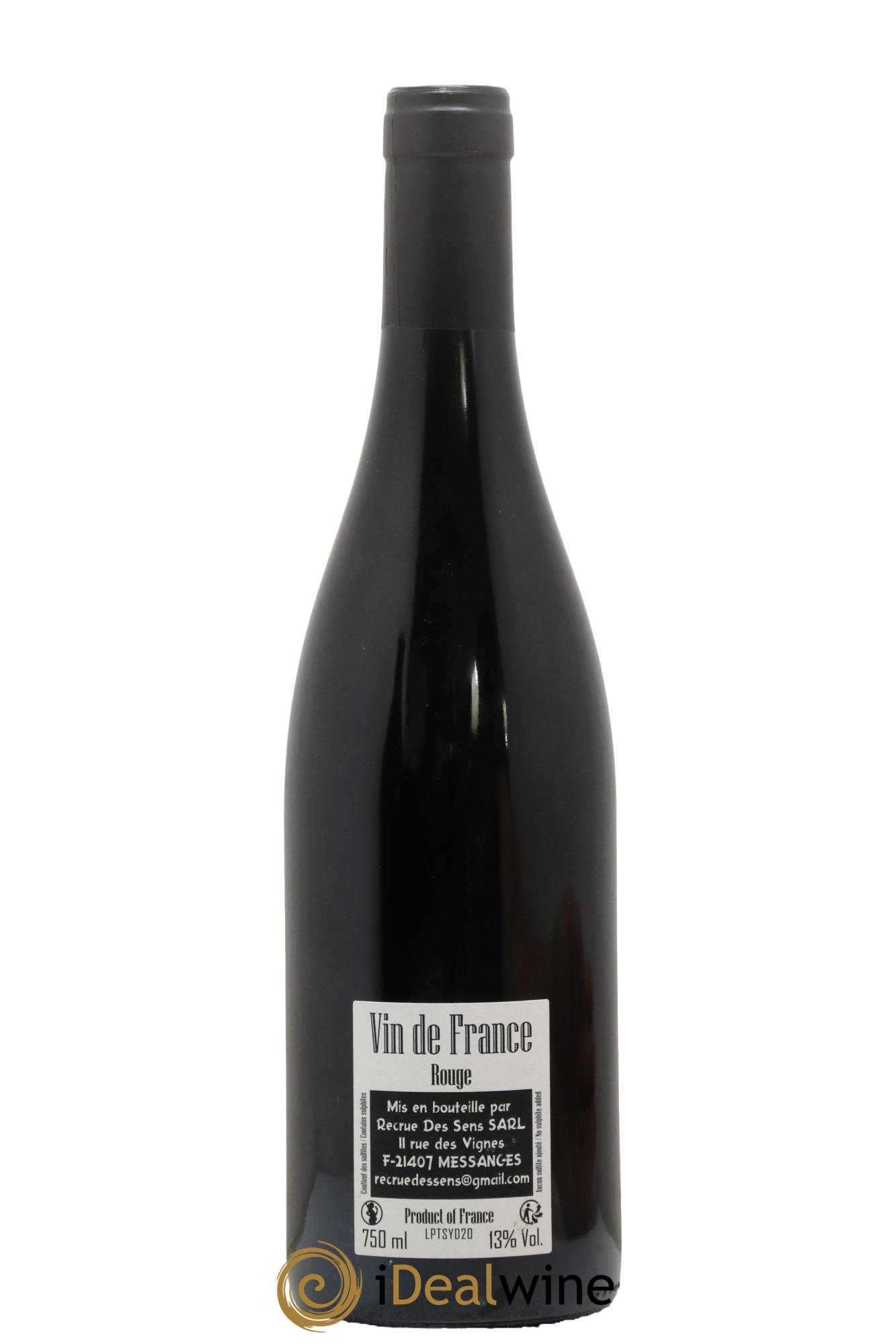 Vin de France Les Ponts Yann Durieux - Recrue des Sens 2020 - Lot of 1 bottle - 1