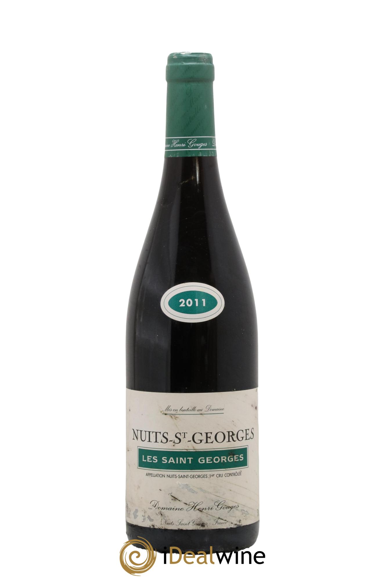 Nuits-Saint-Georges 1er Cru Les Saints Georges Henri Gouges 2011 - Lot de 1 bouteille - 0