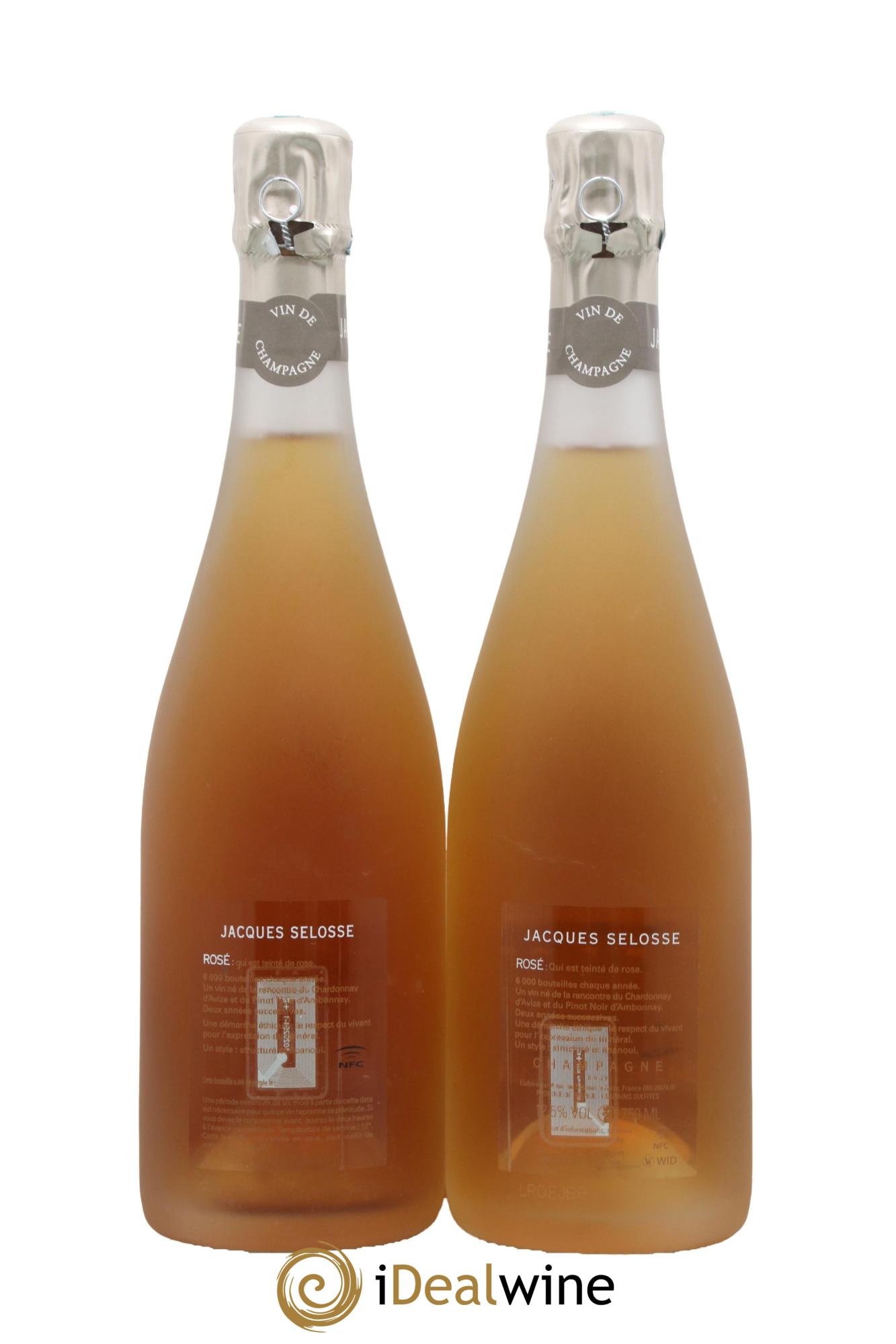 Rosé Brut Jacques Selosse - Lot de 2 bouteilles - 1