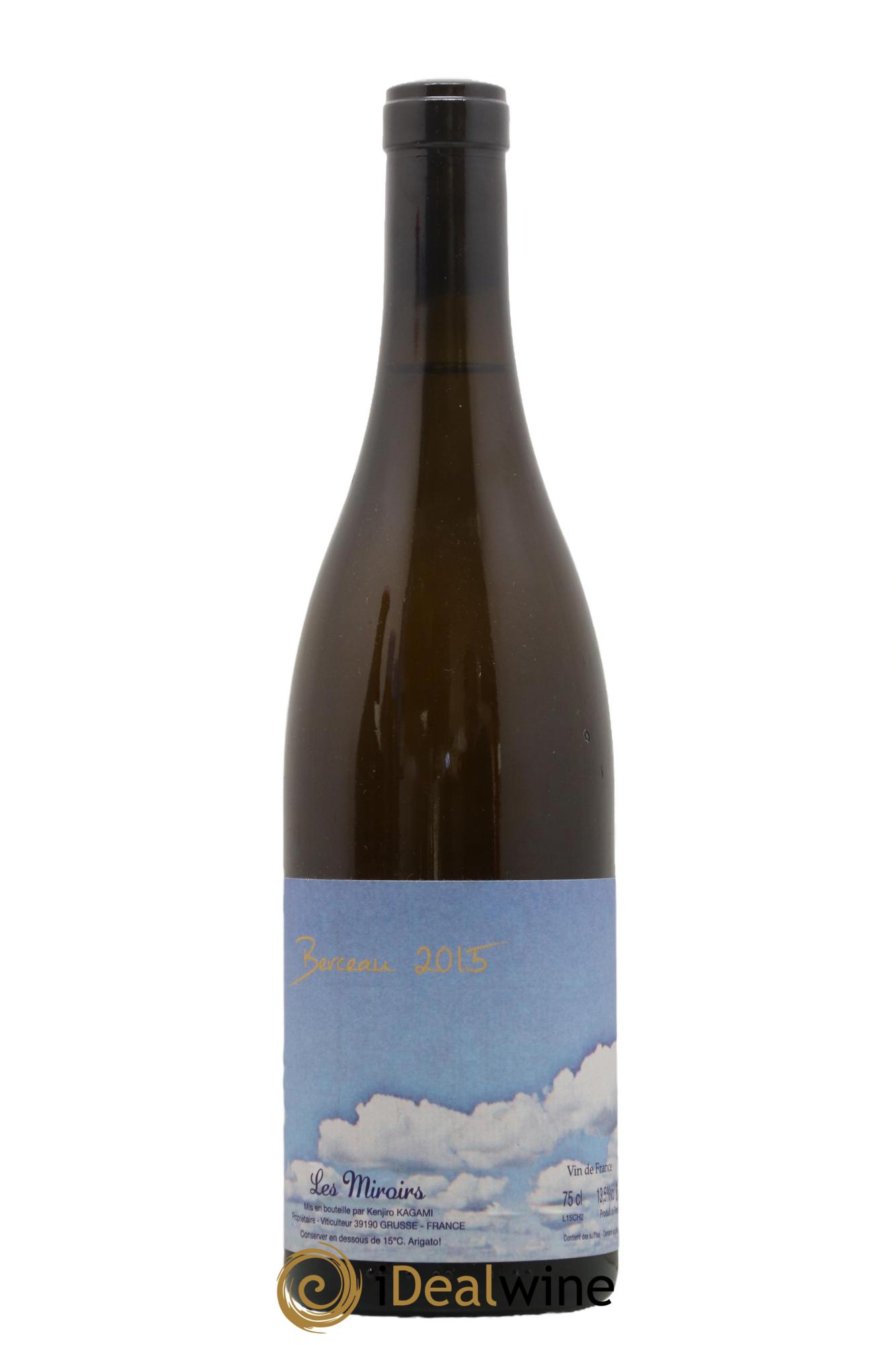 Vin de France Le Berceau Kenjiro Kagami - Domaine des Miroirs 2015 - Lot de 1 bouteille - 0