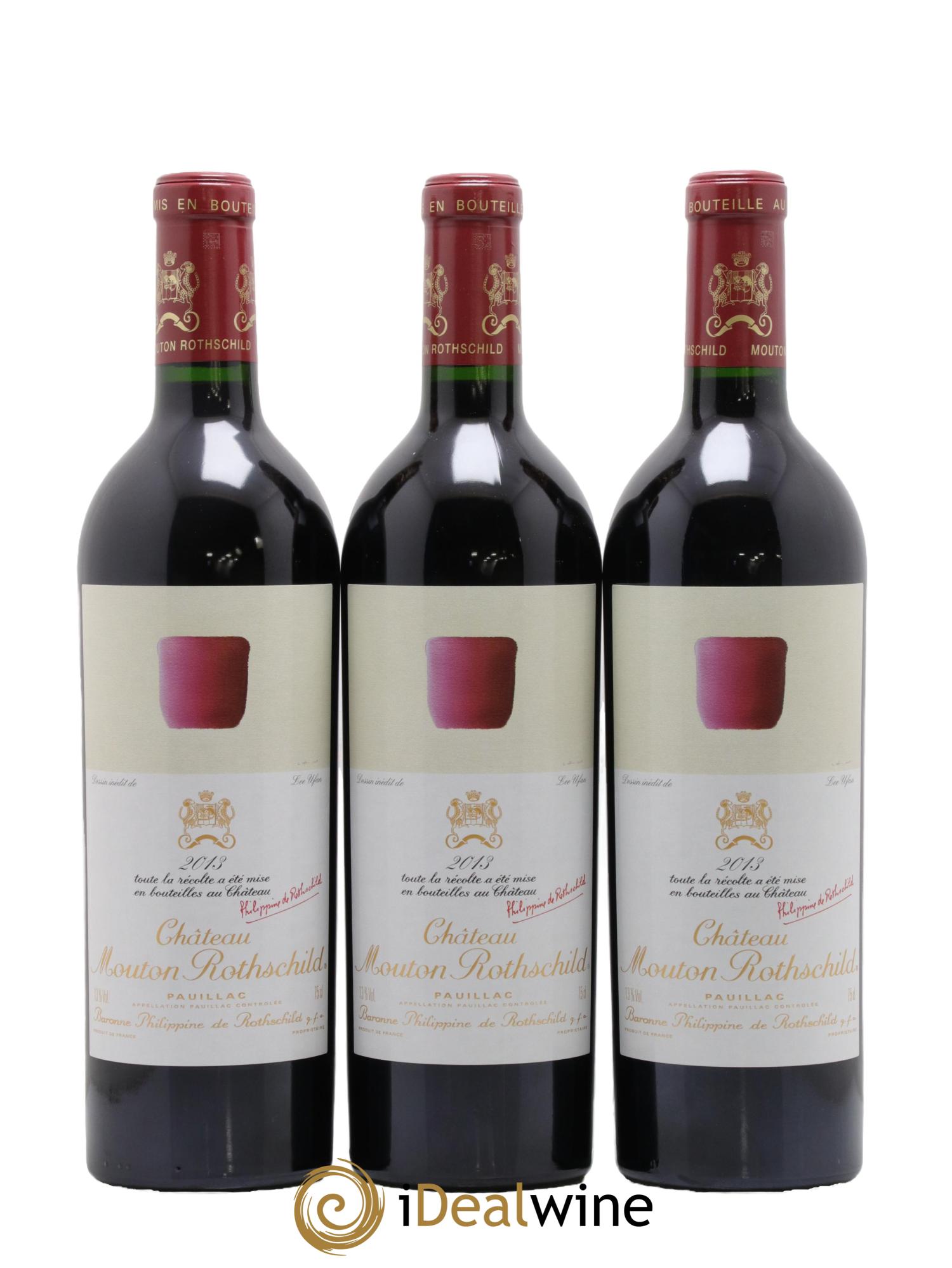 Château Mouton Rothschild 1er Grand Cru Classé  2013 - Lot de 6 bouteilles - 3