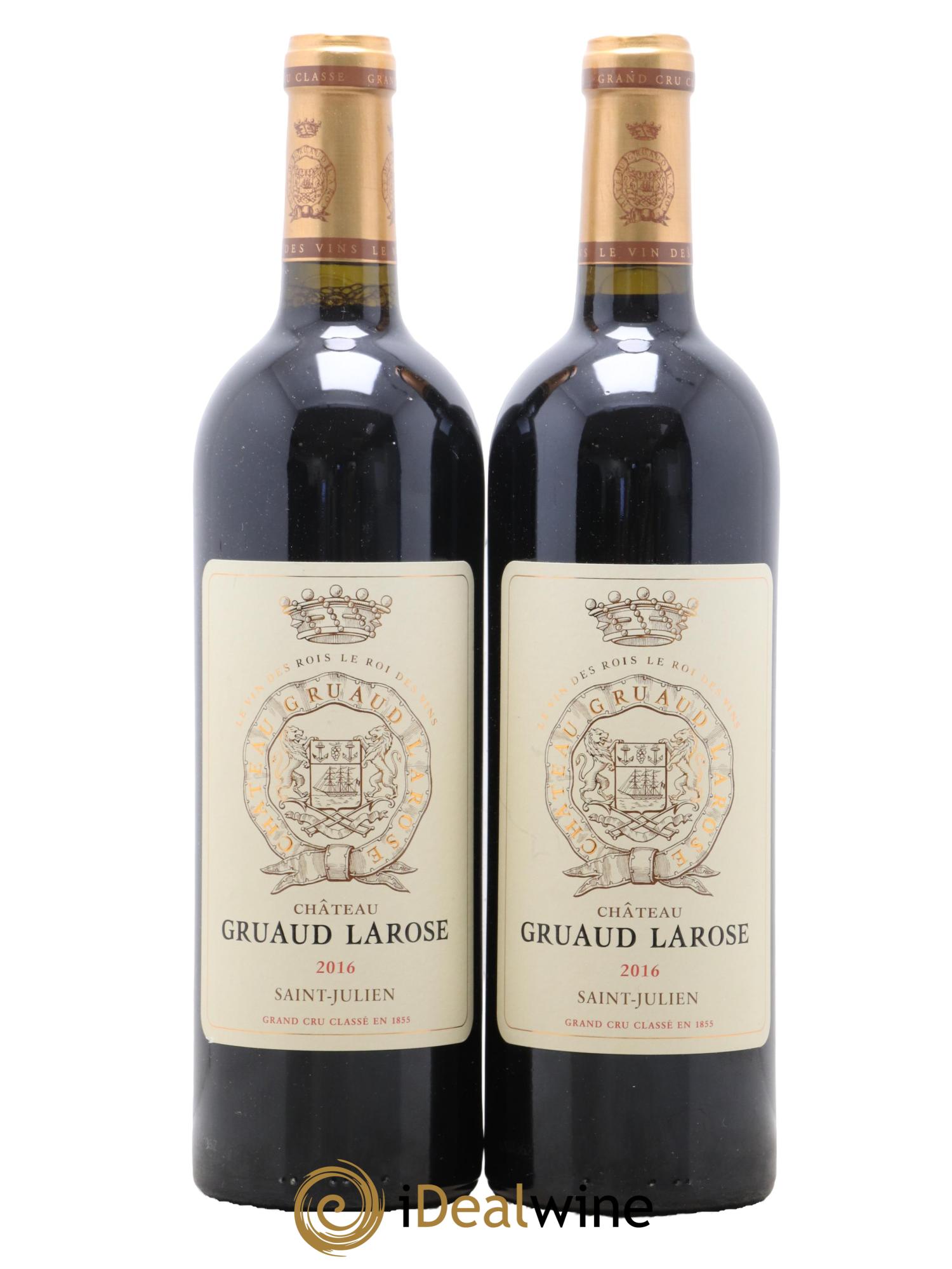 Château Gruaud Larose 2ème Grand Cru Classé 2016 - Lot de 2 bouteilles - 0