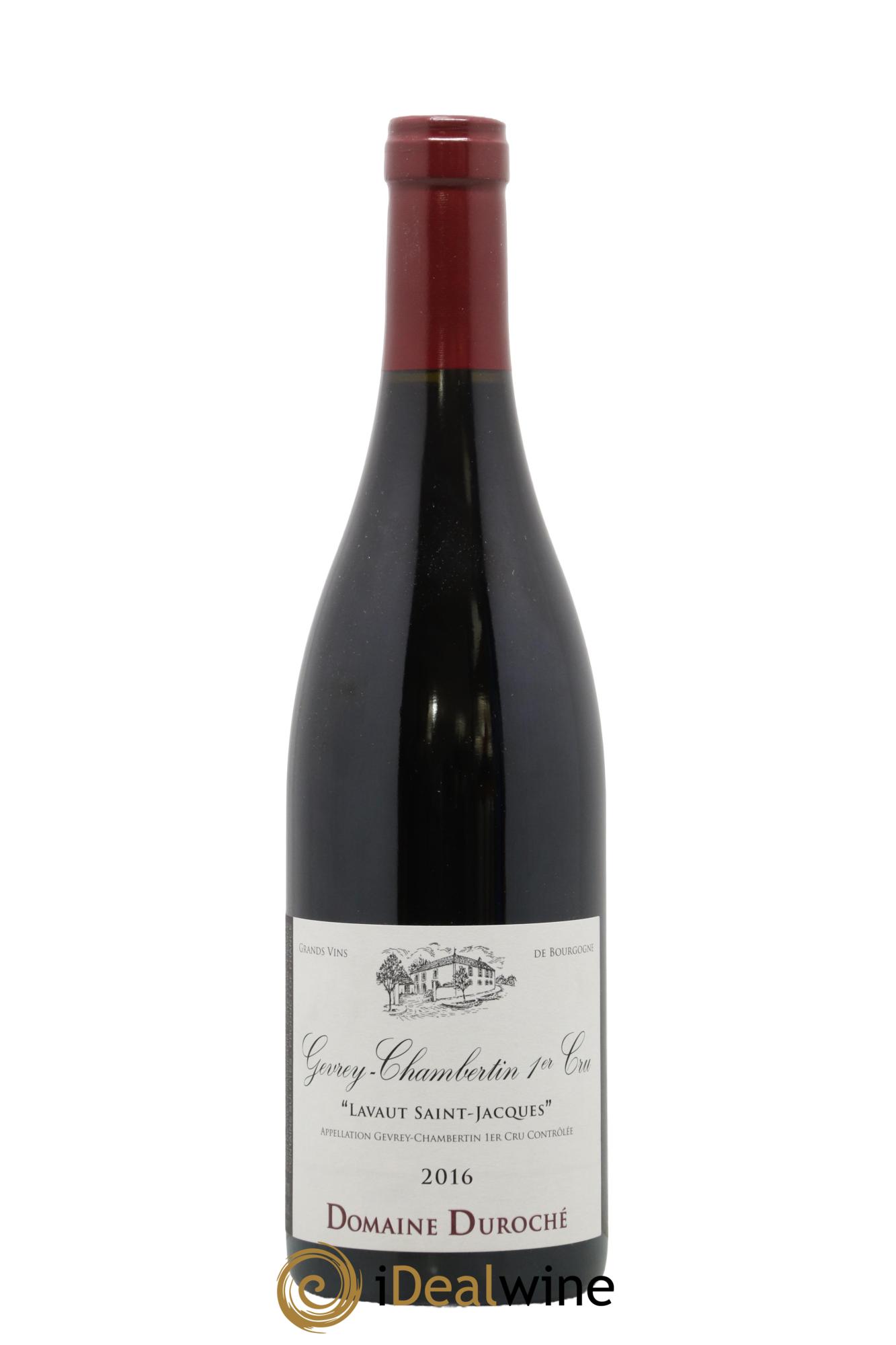Gevrey-Chambertin 1er Cru Lavaut Saint Jacques Duroché (Domaine) 2016 - Lot de 1 bouteille - 0
