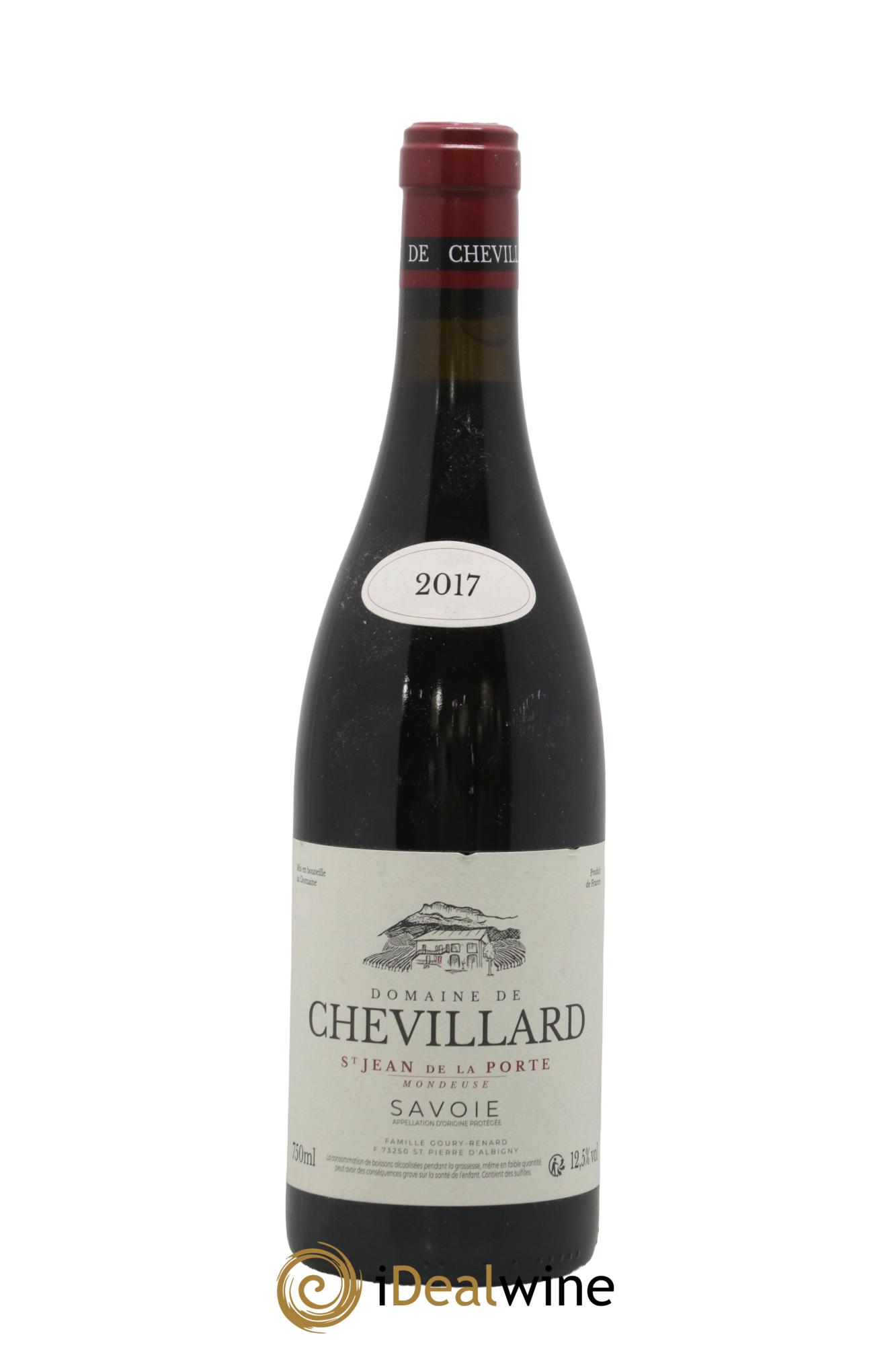 Savoie Saint Jean de la Porte Chevillard (Domaine de) 2017 - Lot de 1 bouteille - 0