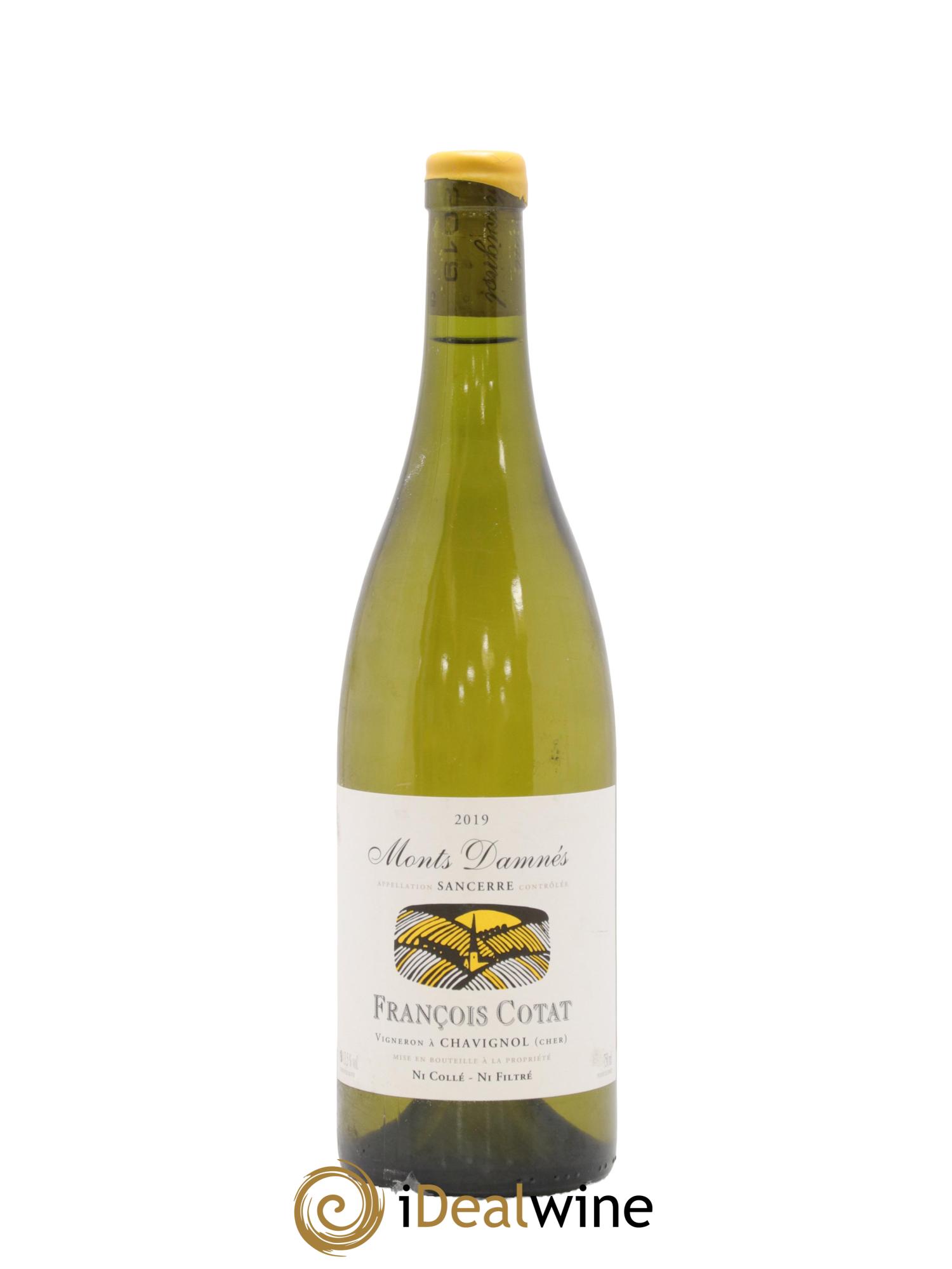 Sancerre Les Monts Damnés François Cotat 2019 - Posten von 1 Flasche - 0